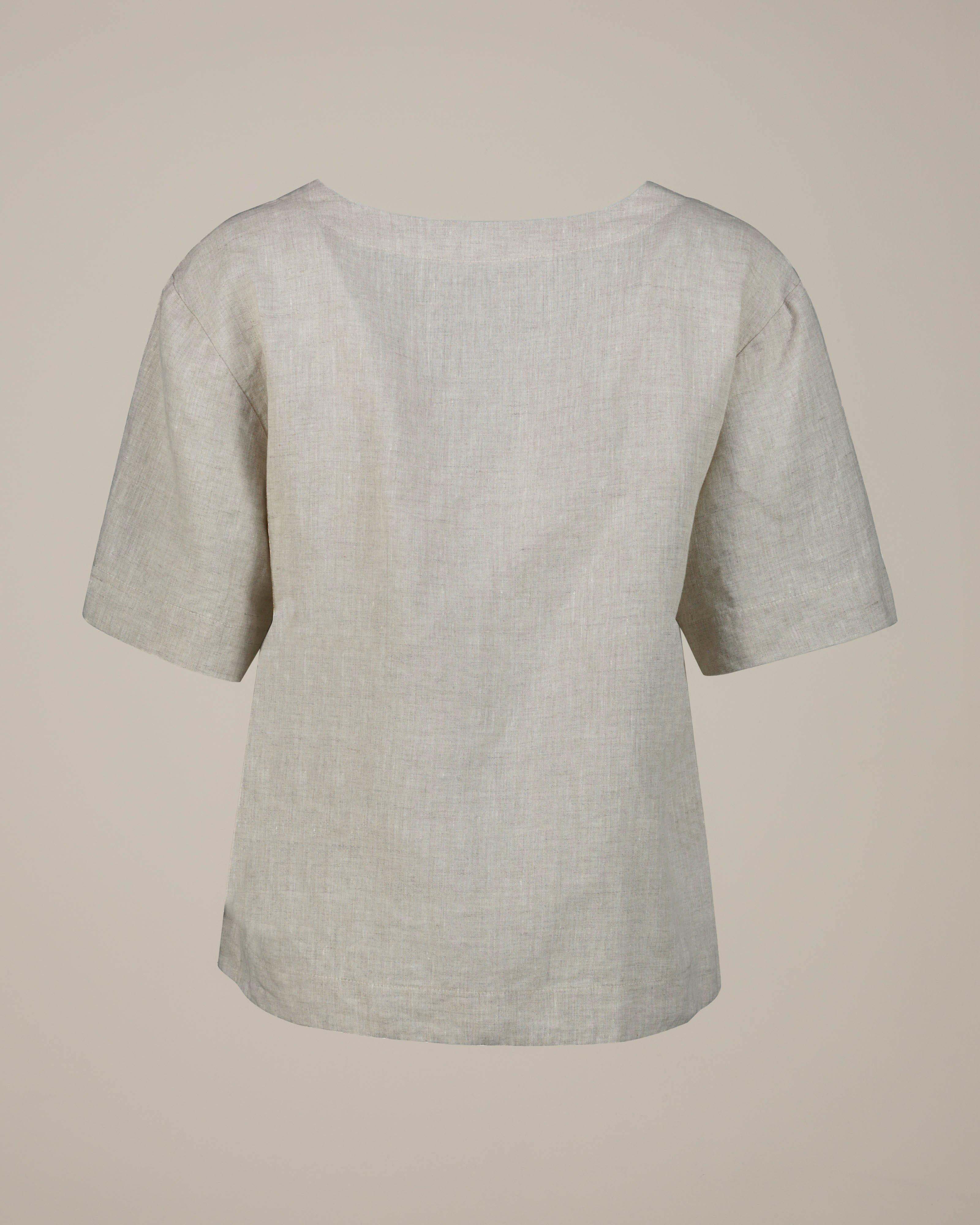 Old Khaki Women's Micah Popover Linen Top | Cape Union Mart