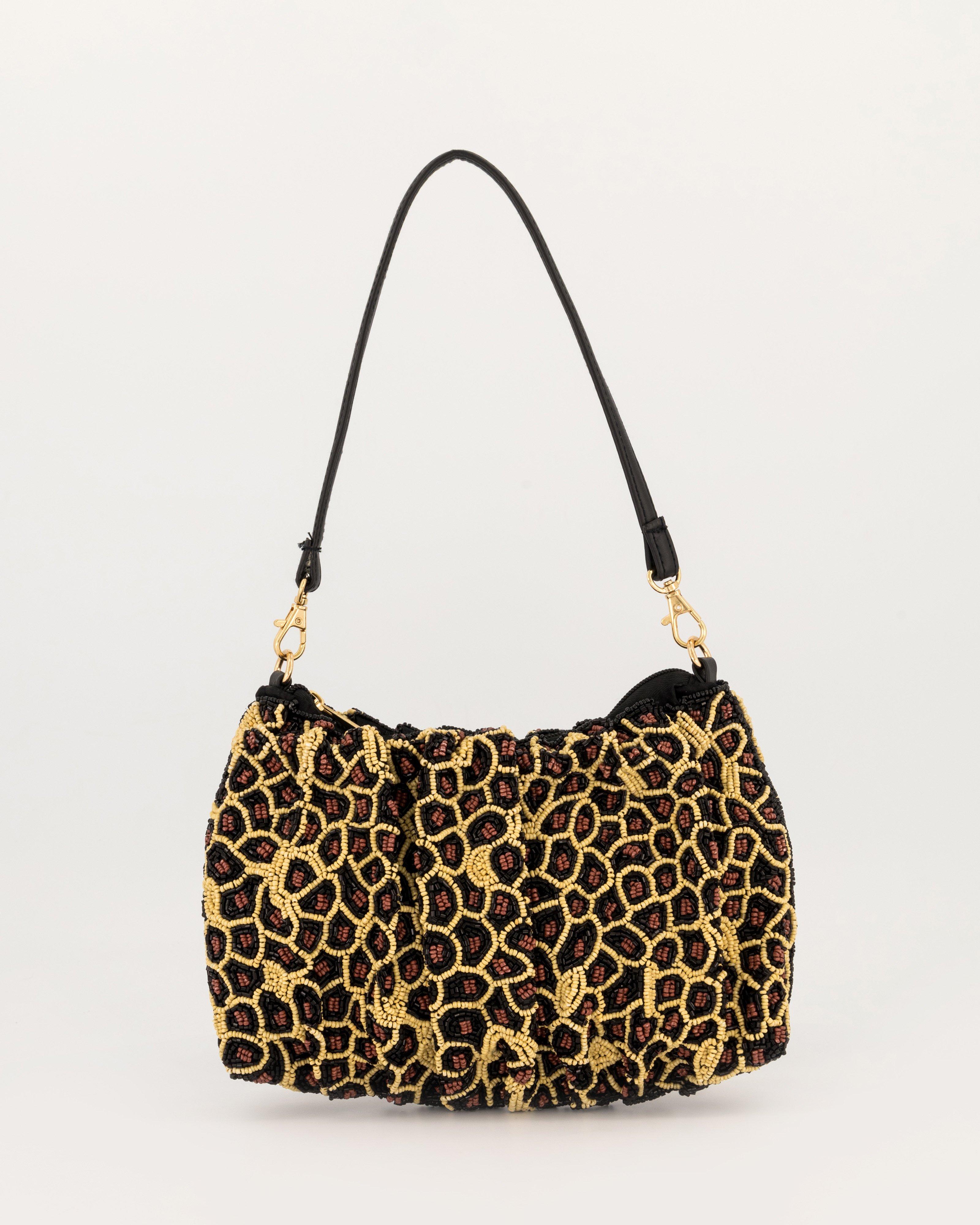 Liv Leopard Embellished Bag -  Assorted