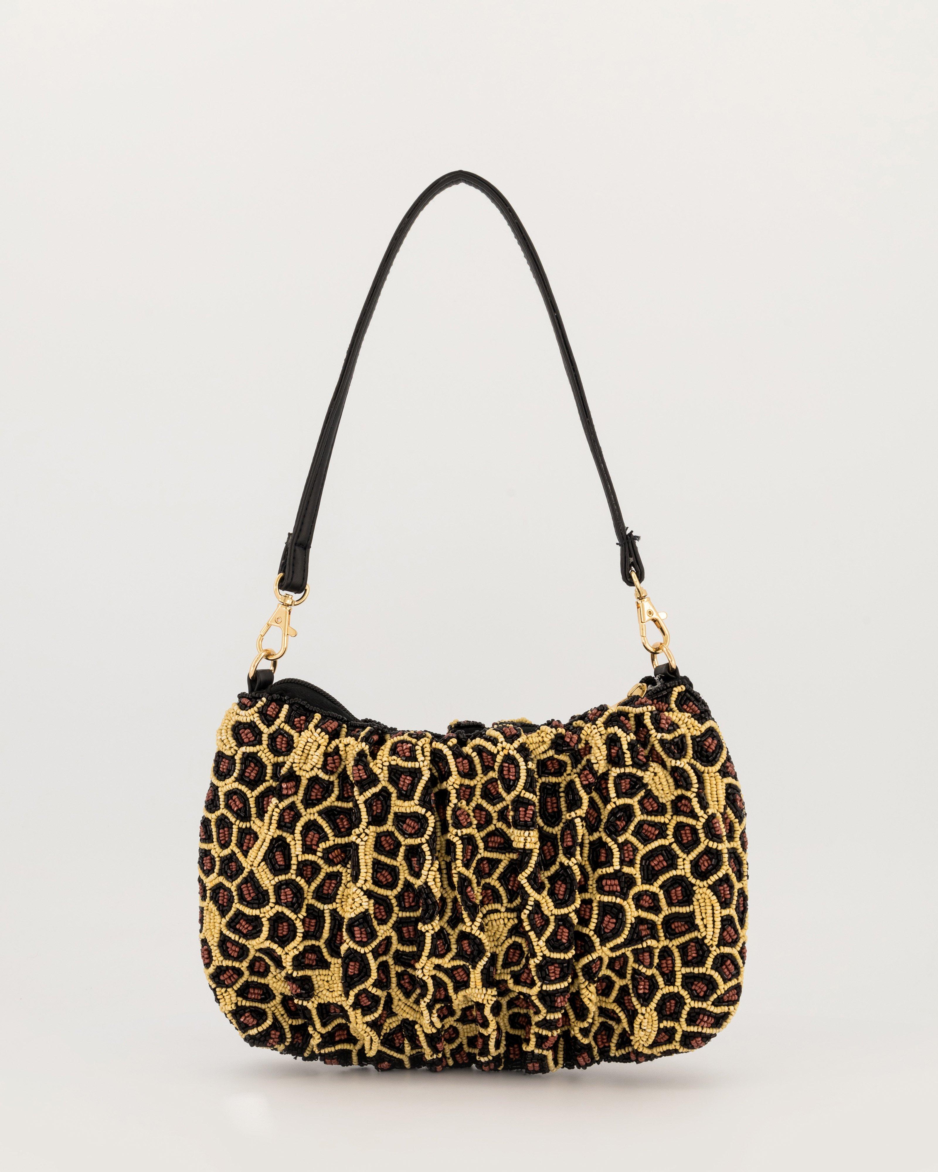 Liv Leopard Embellished Bag -  Assorted