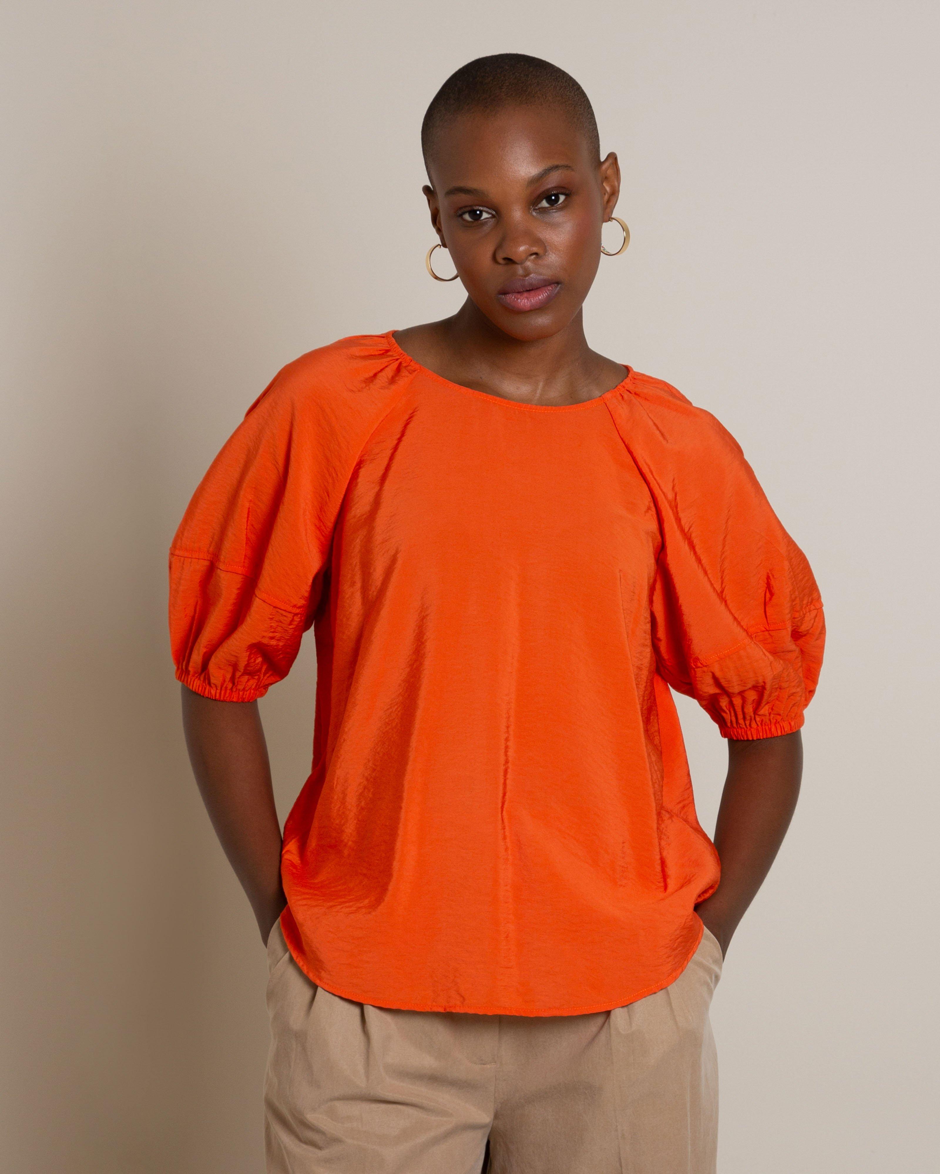 Shanna Popover -  Orange