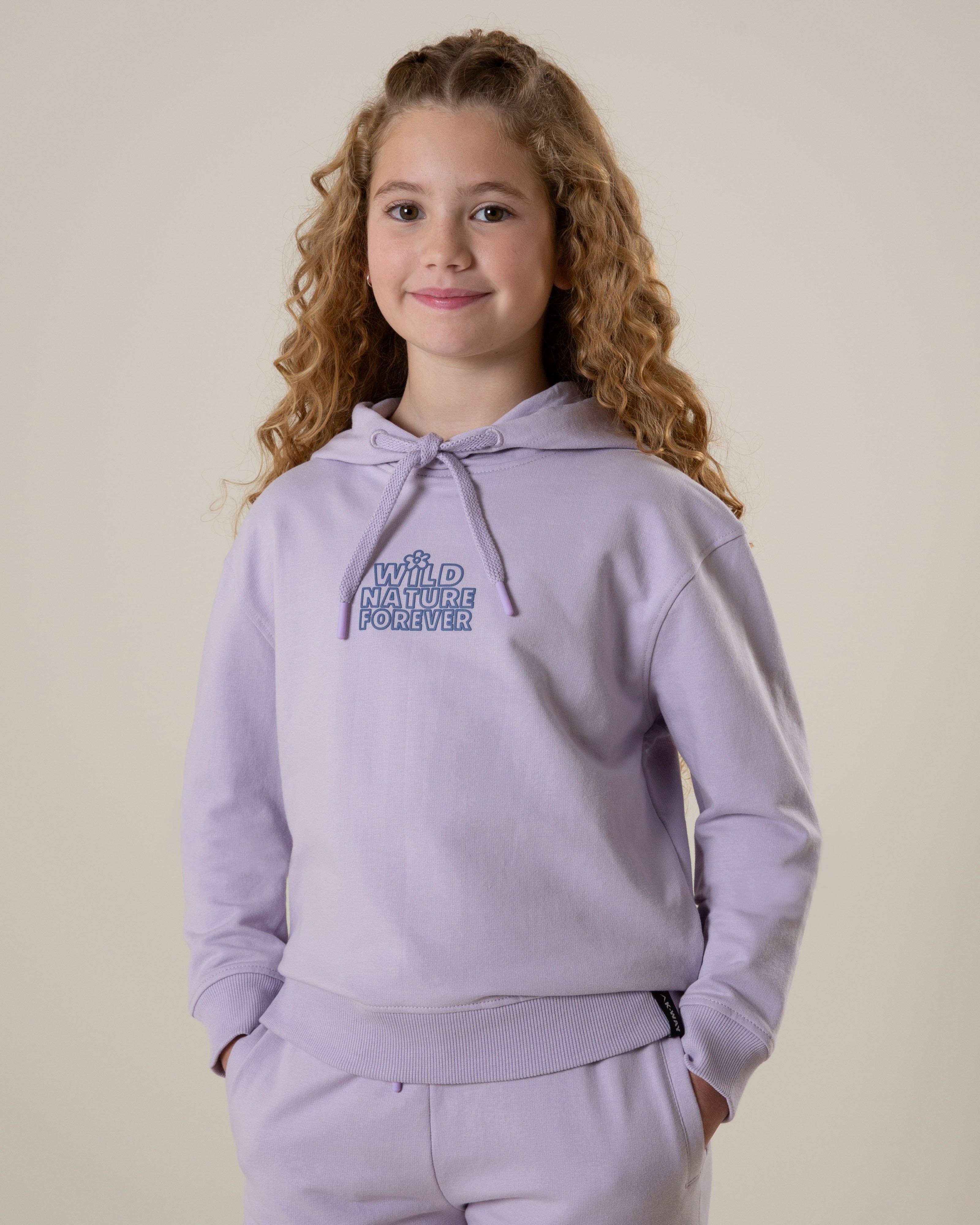 K-Way Youth Sloane Hoodie Track Top -  Light Lilac