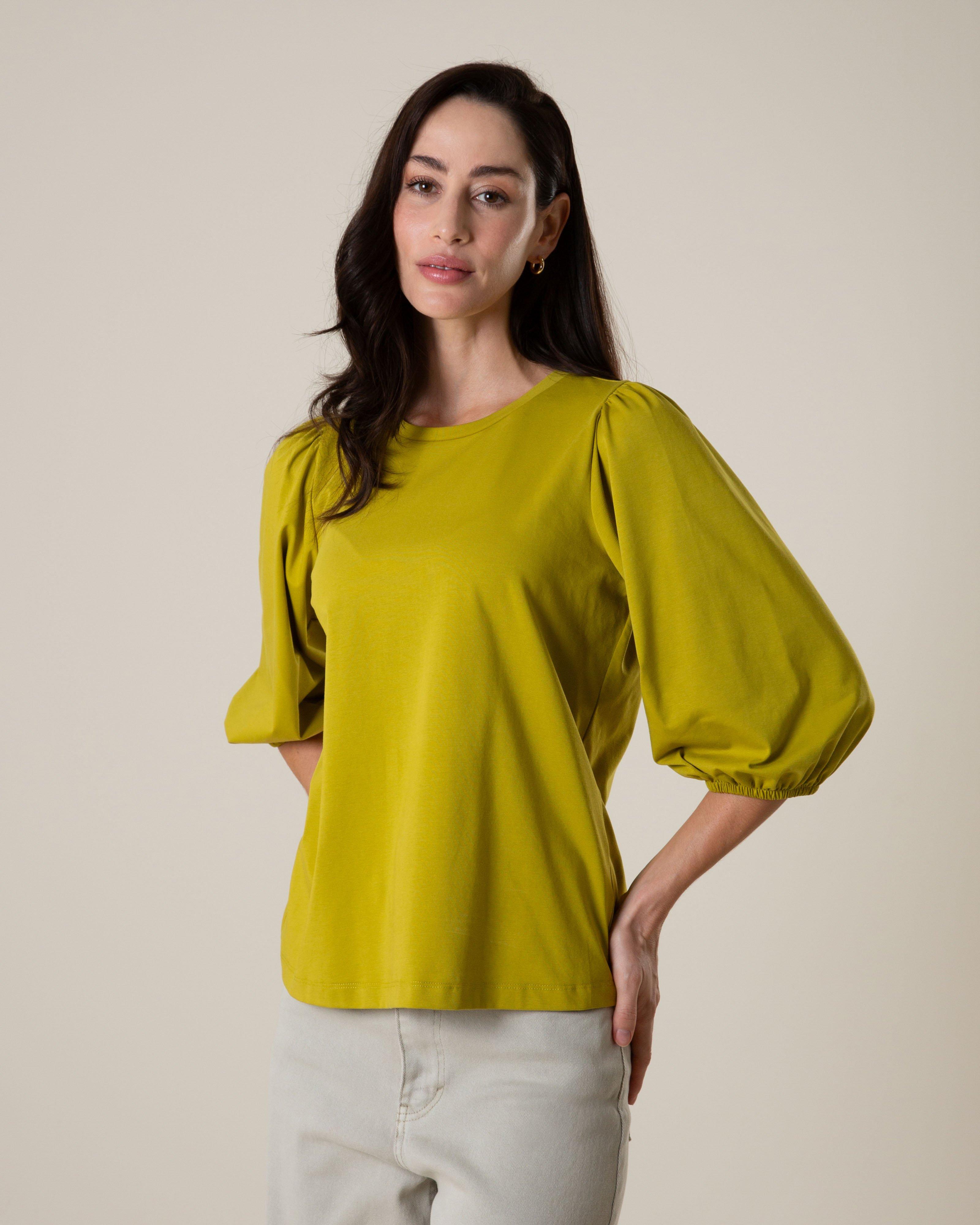 Rare Earth Cedar Femme Tee -  Chartreuse
