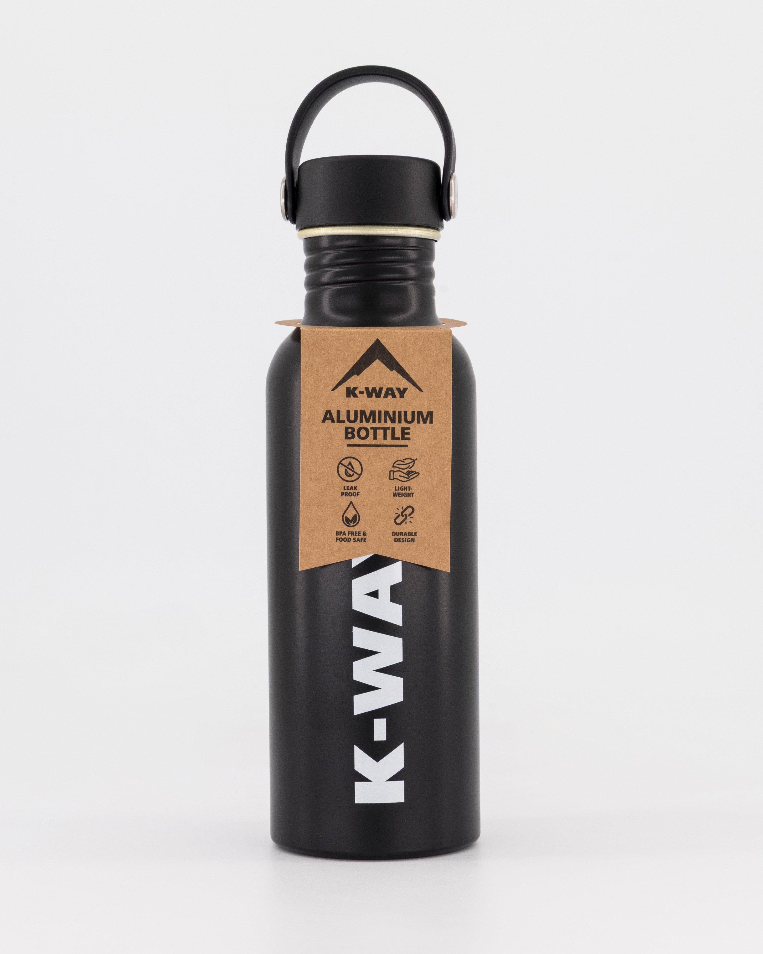 K-Way 750ml Oasis Recycled Alu Bottle -  Black