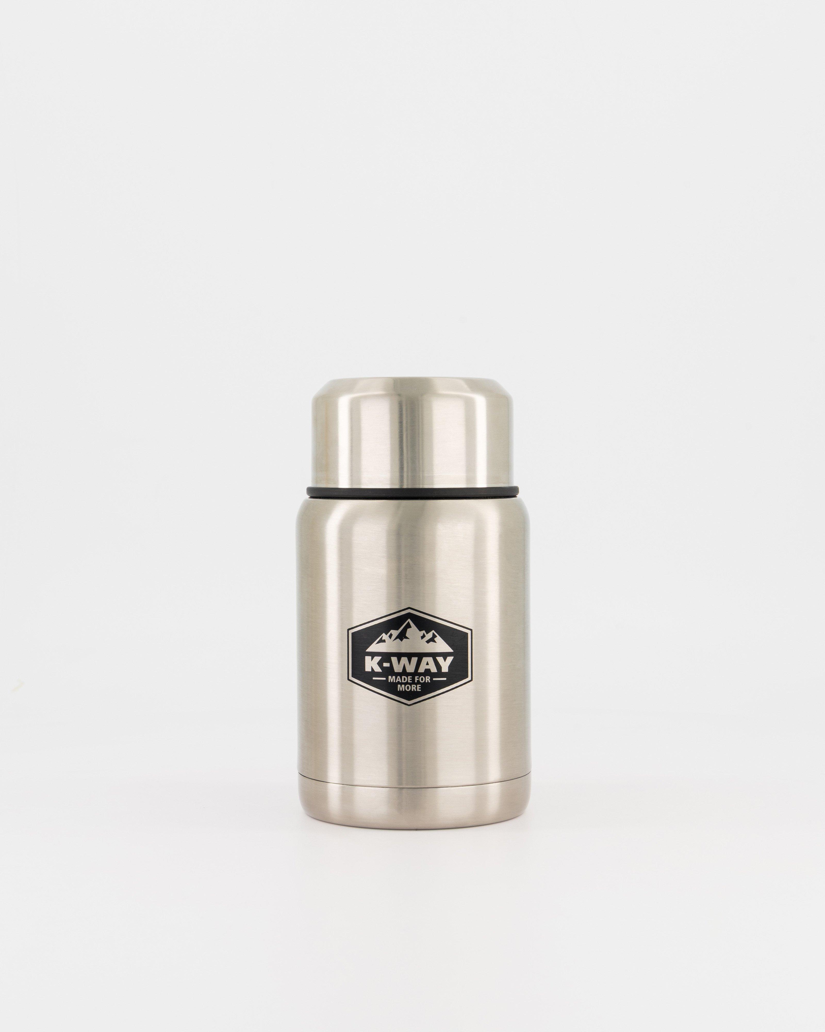 K-Way On-The-Go 580ml Food Flask -  Silver