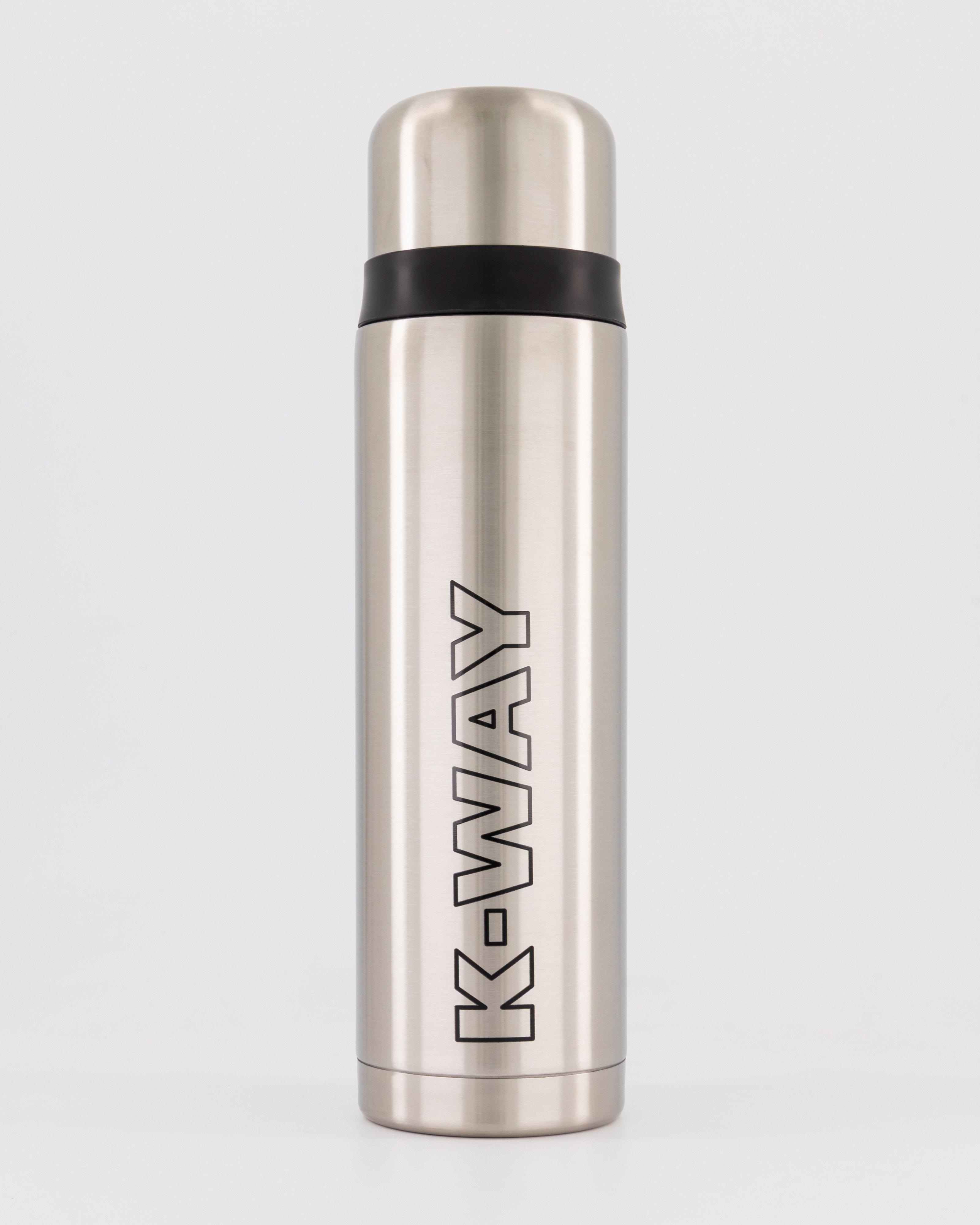 K-Way 1000ml Thermo Transit Flask  -  Silver