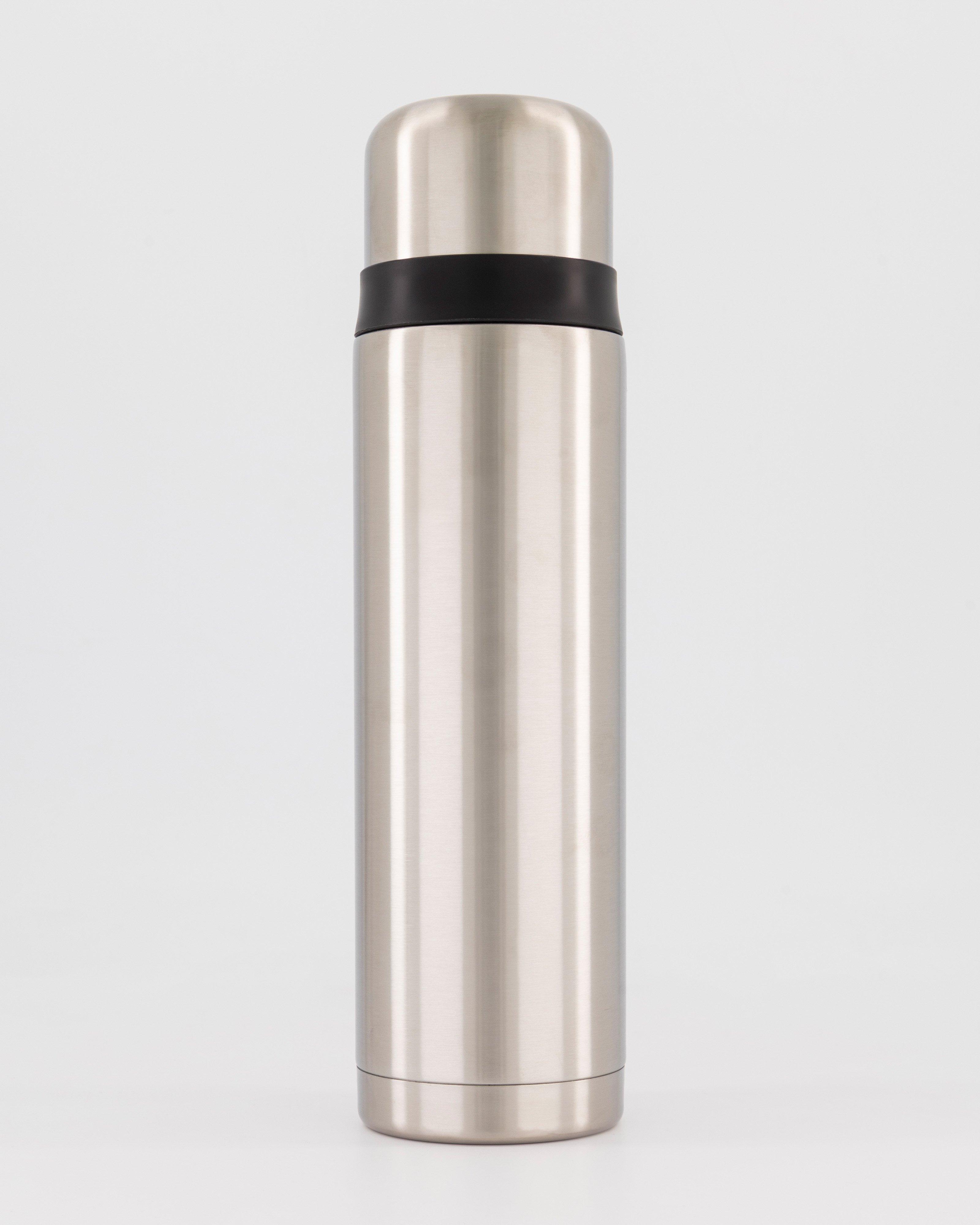 K-Way 1000ml Thermo Transit Flask  -  Silver
