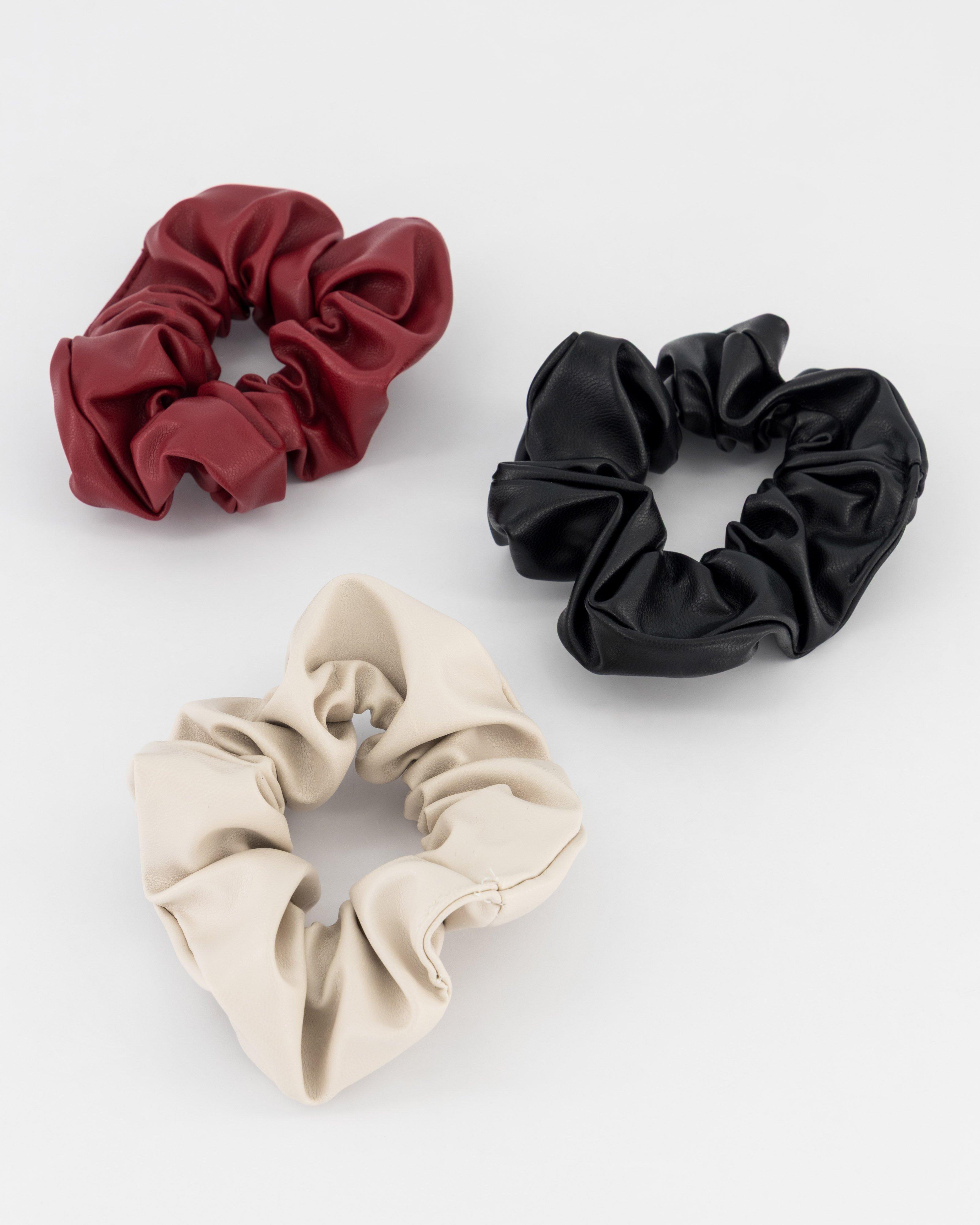 Ruched Scrunchie Set -  Assorted