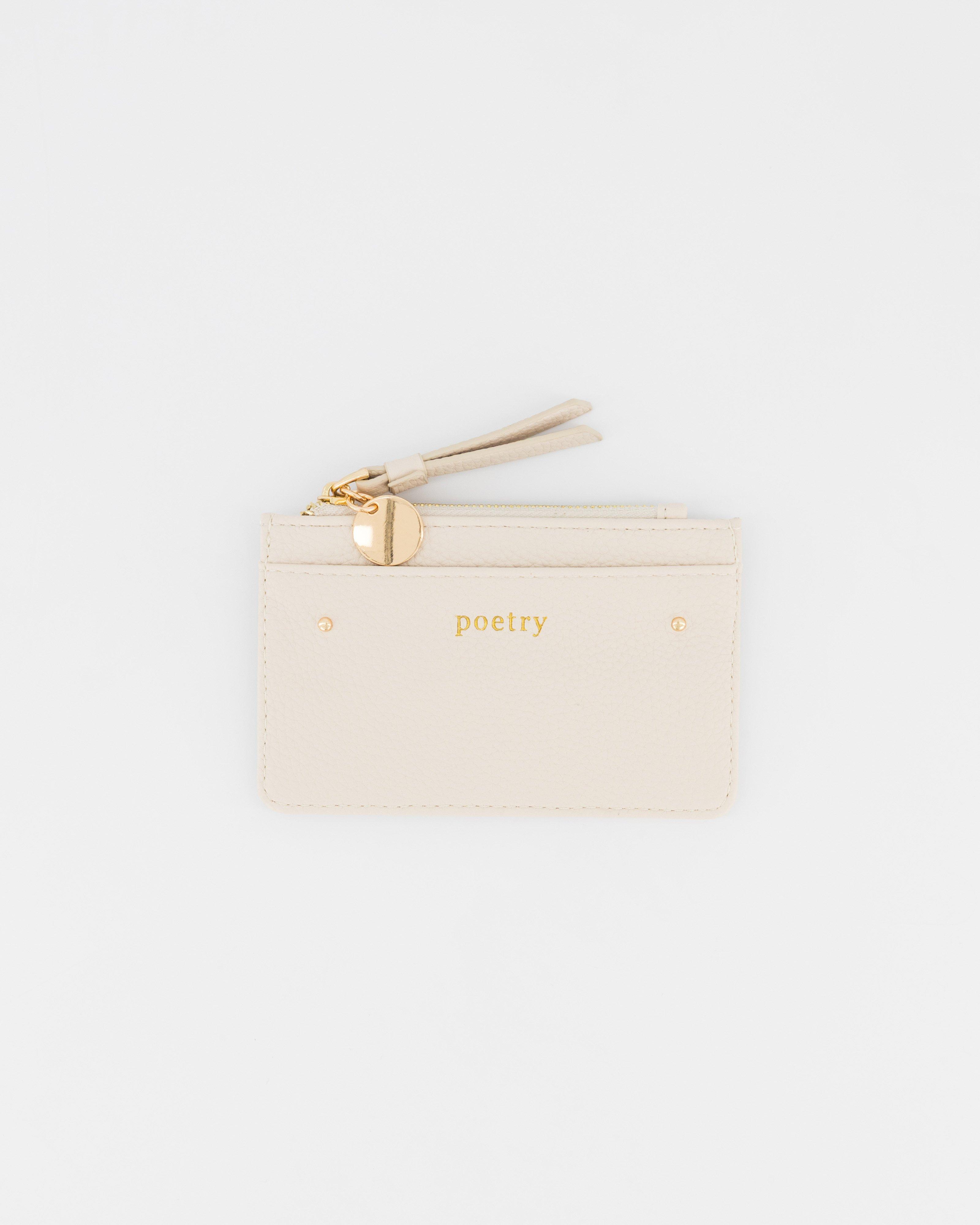 Casie Card Wallet -  Milk
