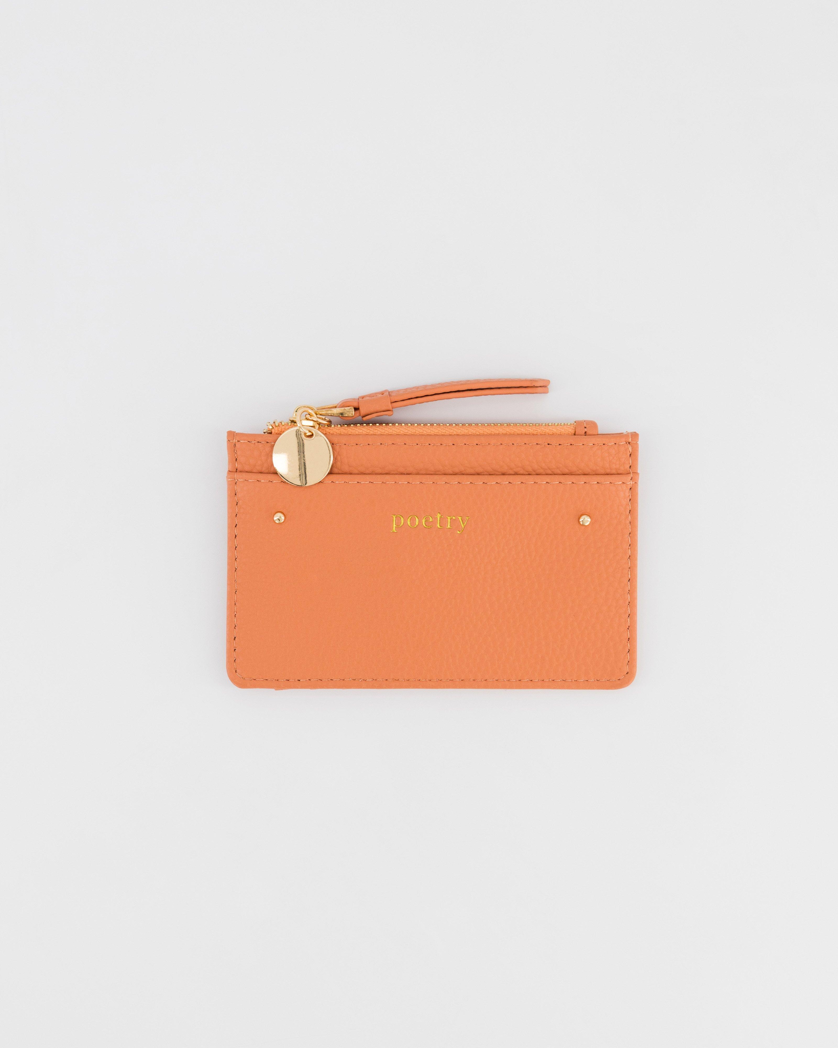 Casie Card Wallet -  Coral