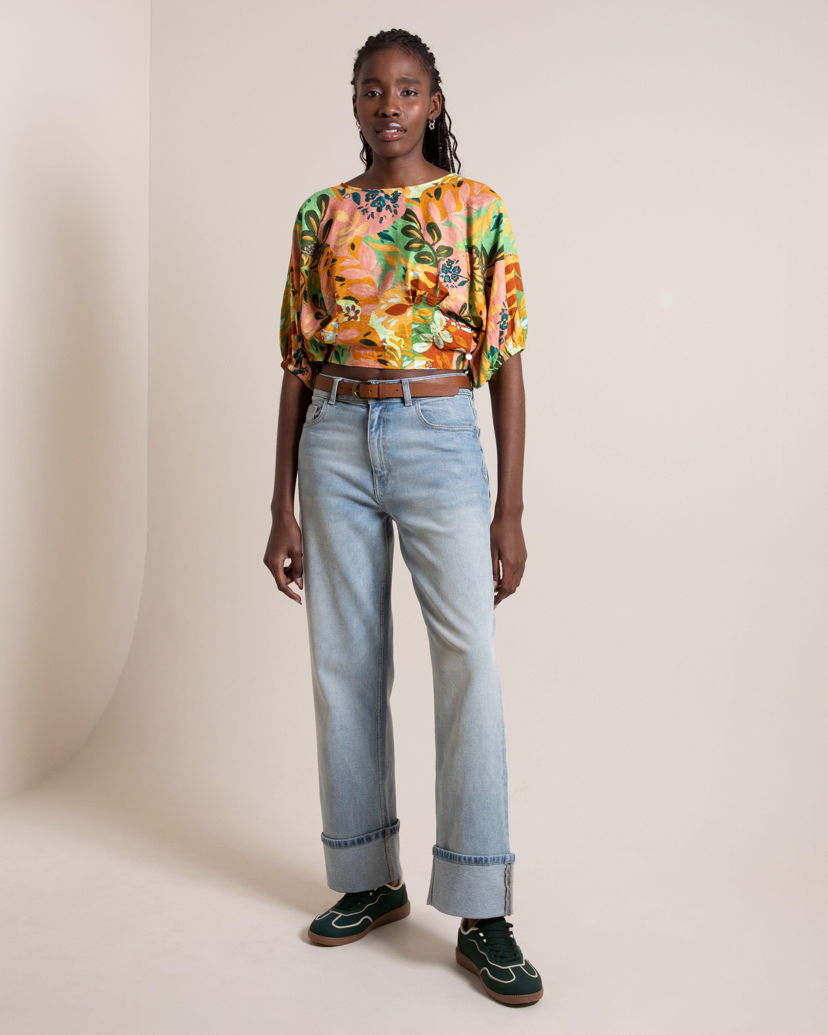 Women's Amanda Popover Blouse | Old Khaki