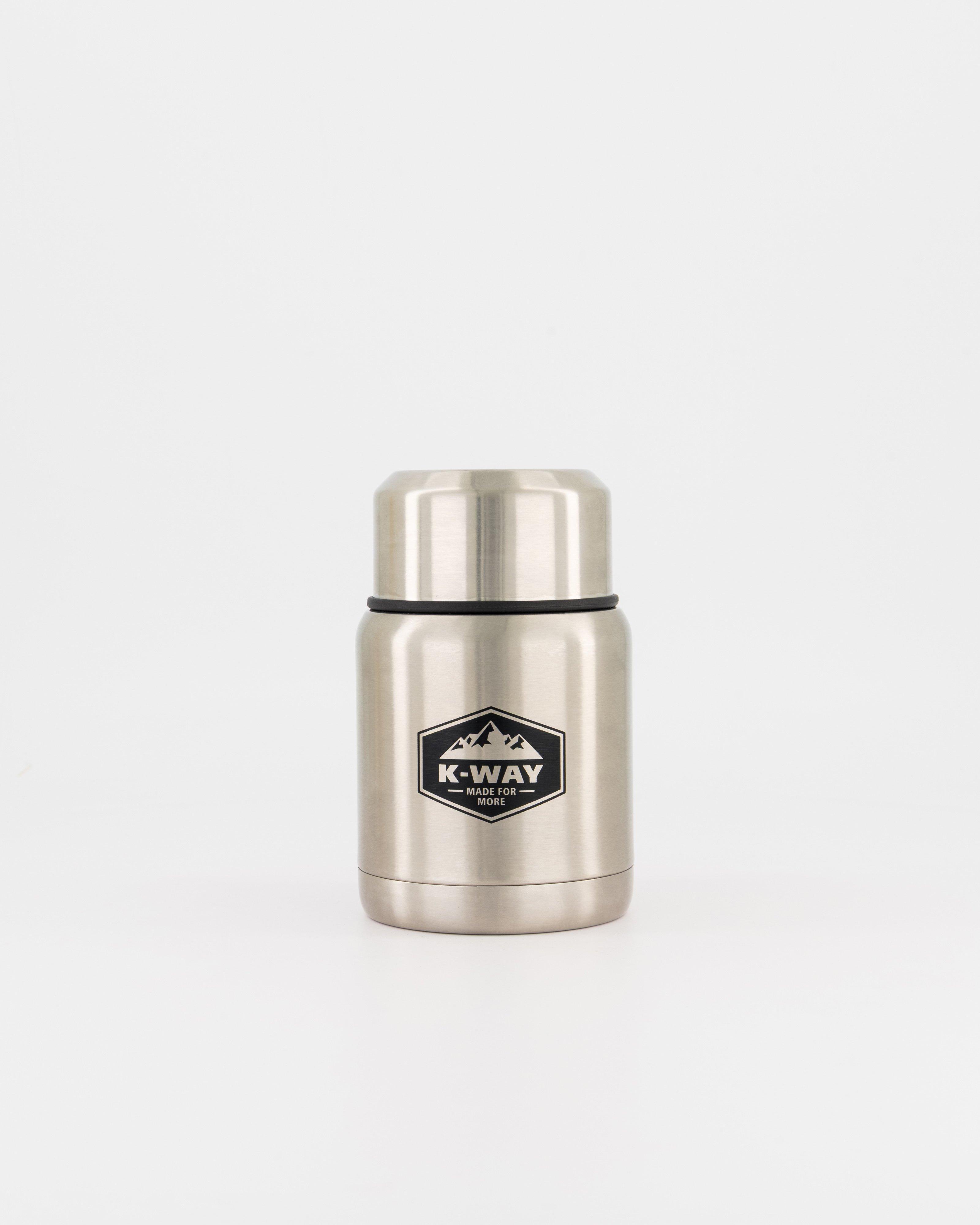 K-Way On-The-Go 350ml Food Flask -  Silver
