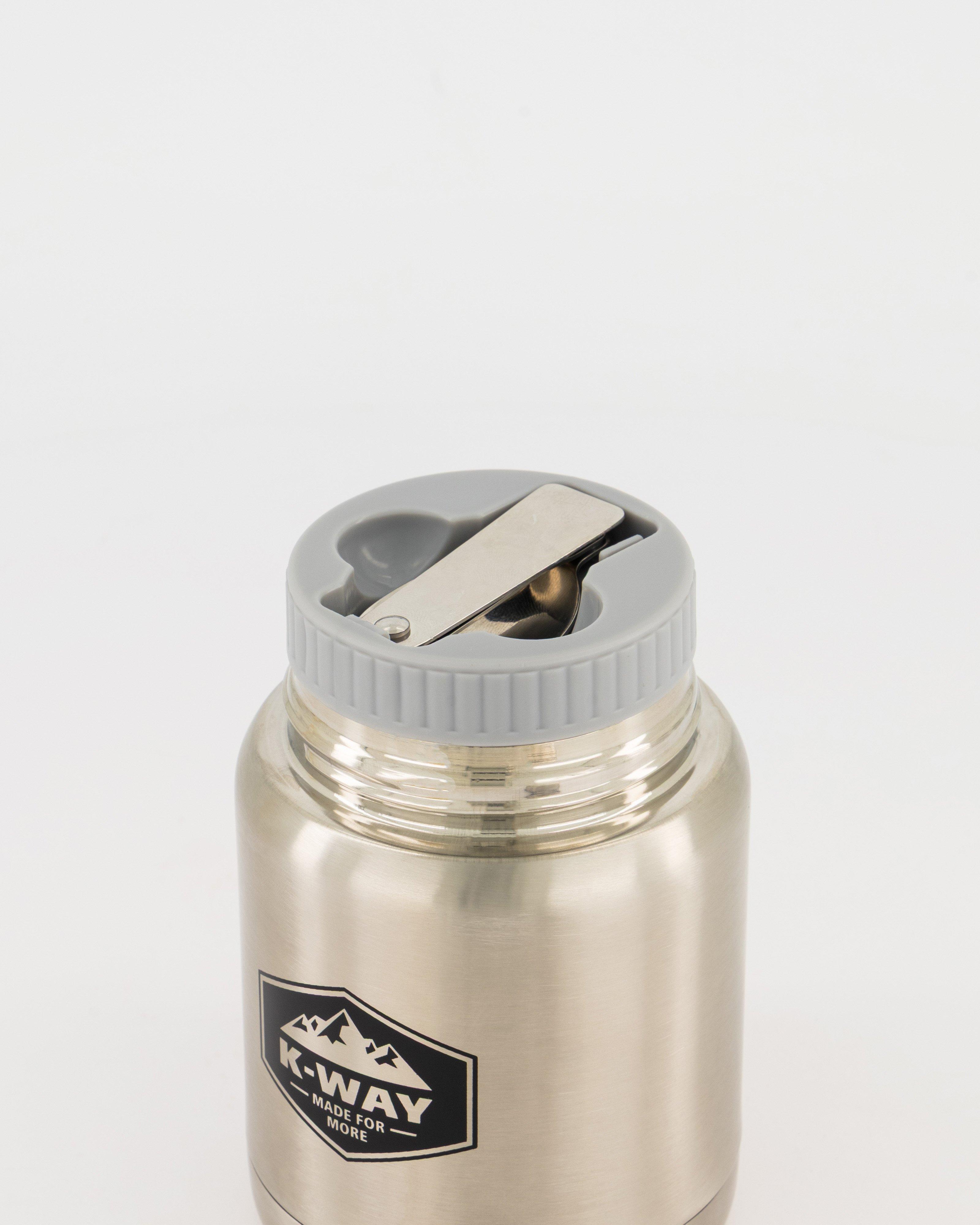 K-Way On-The-Go 350ml Food Flask -  Silver