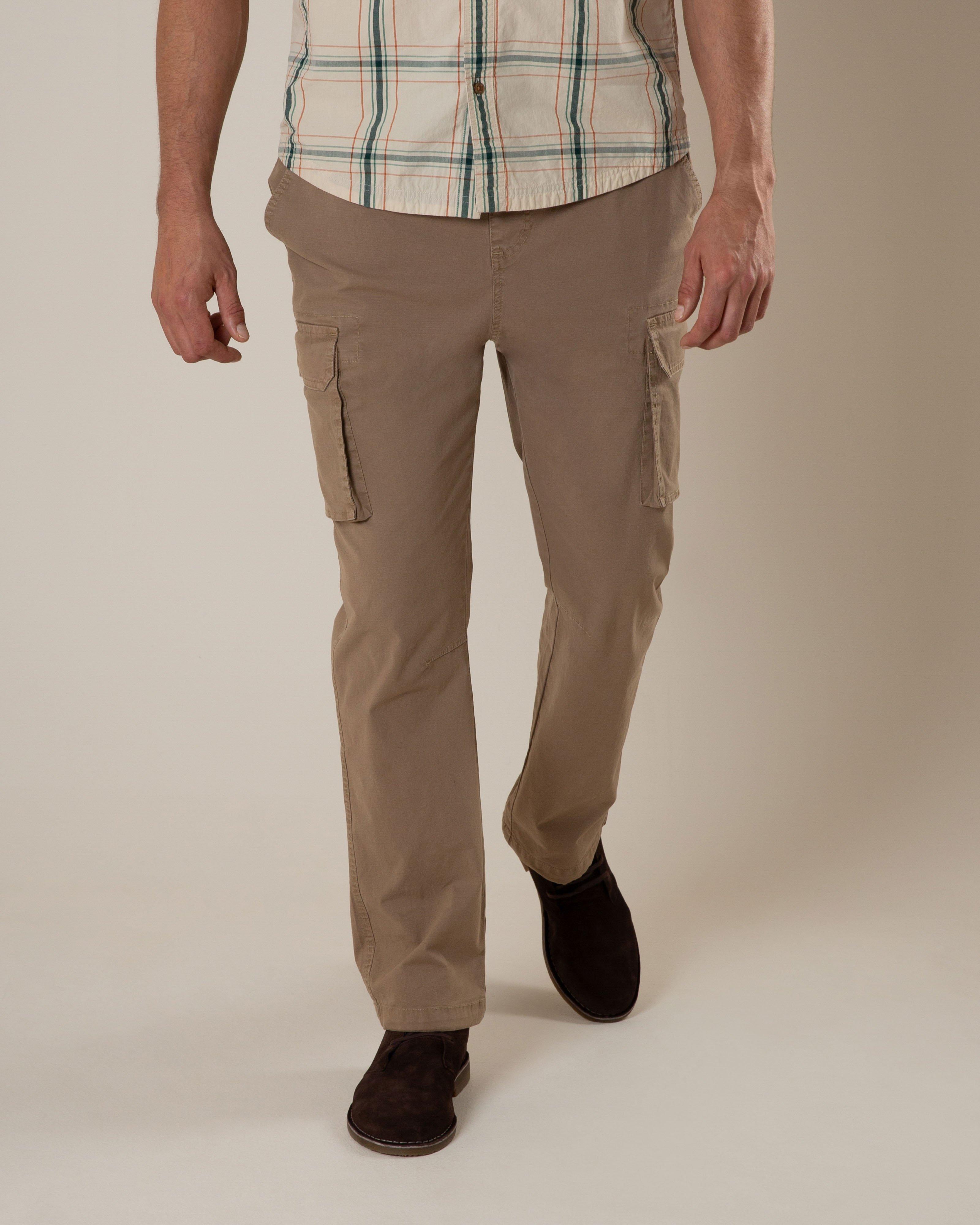 K-Way Elements Men's Adam Pull Ripstop Joggers -  Khaki