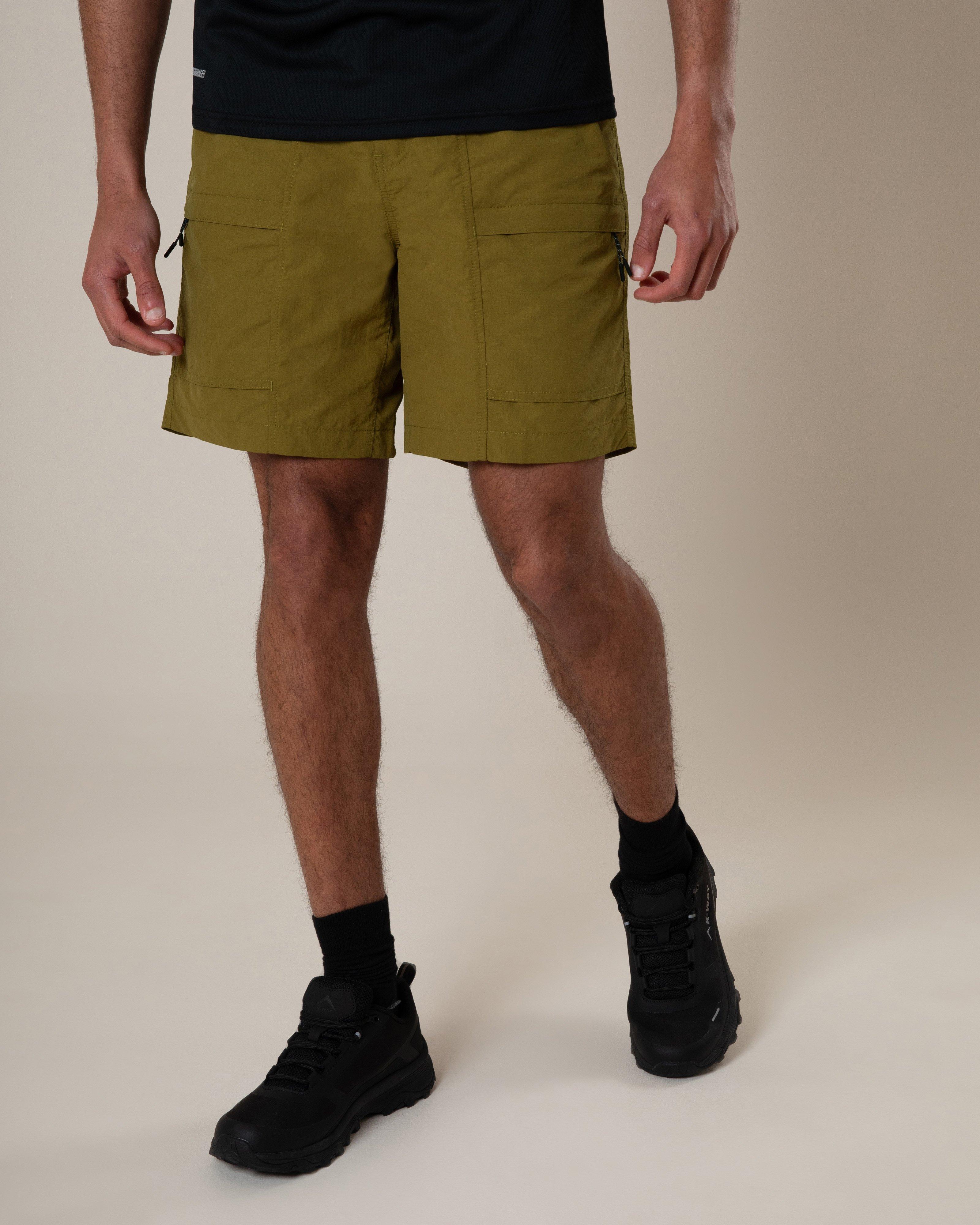 K-Way Men's Summit Cargo Shorts -  Green