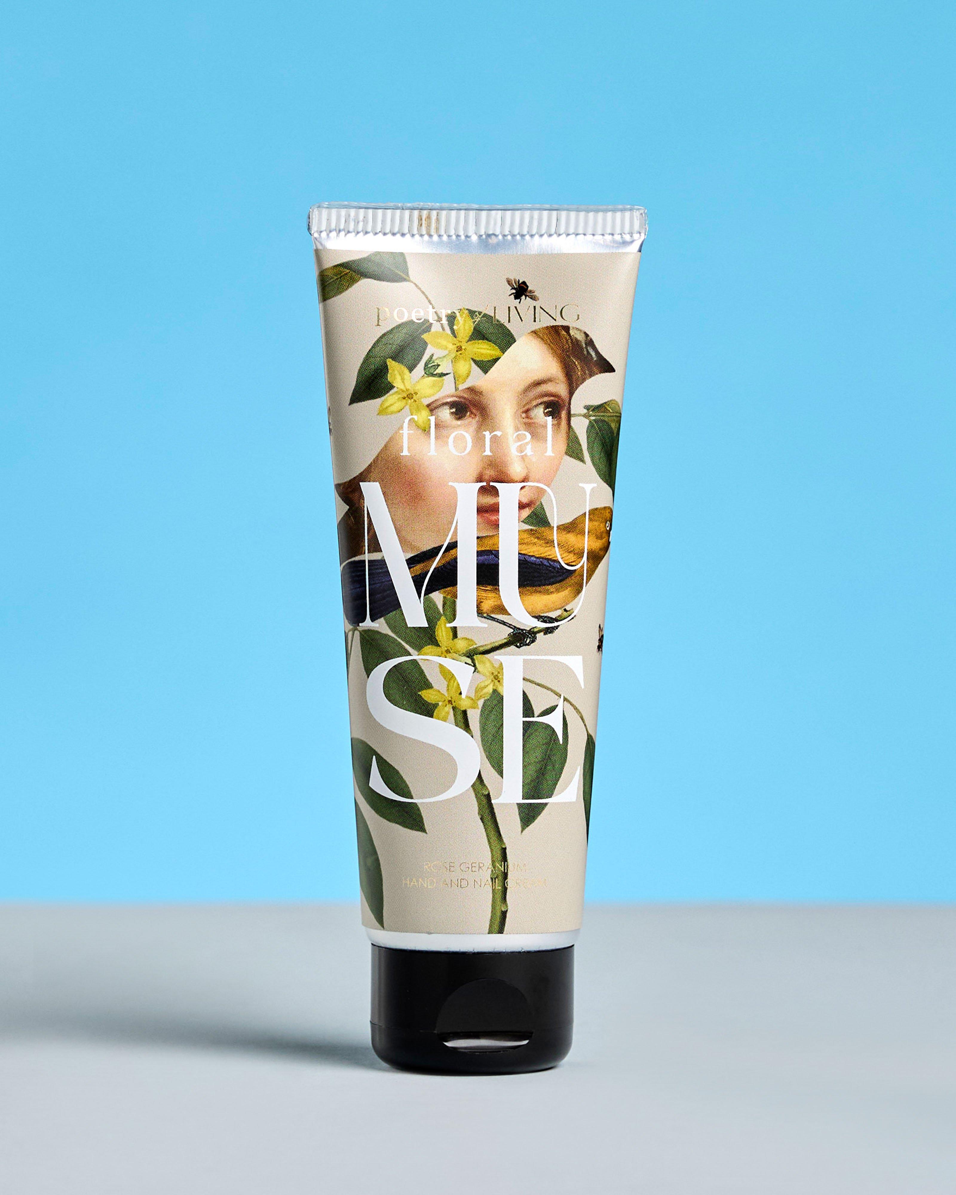 Floral Muse Rose Geranium Hand & Nail Cream -  Assorted