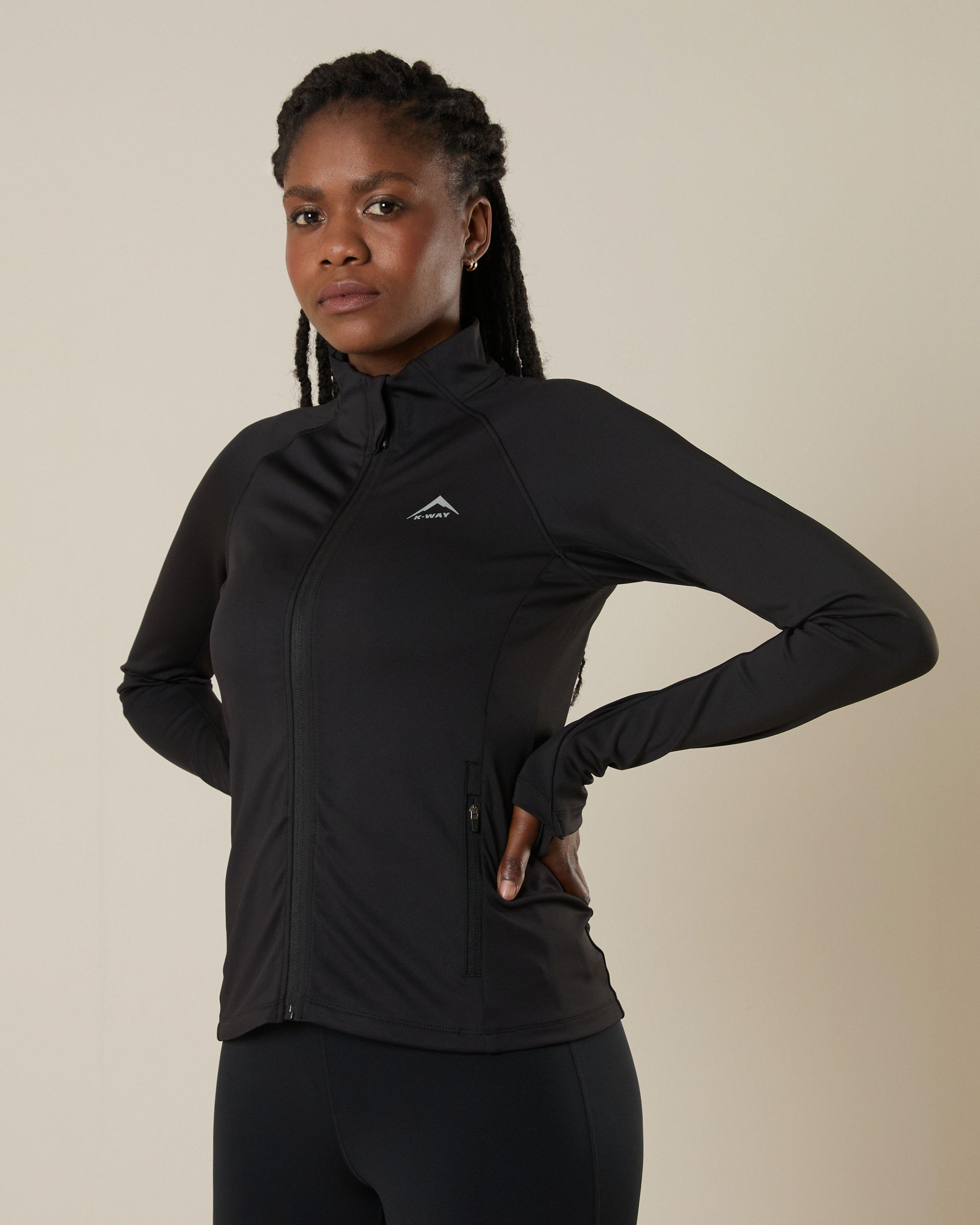 K-Way Women's Alix Active Softshell Jacket -  Black