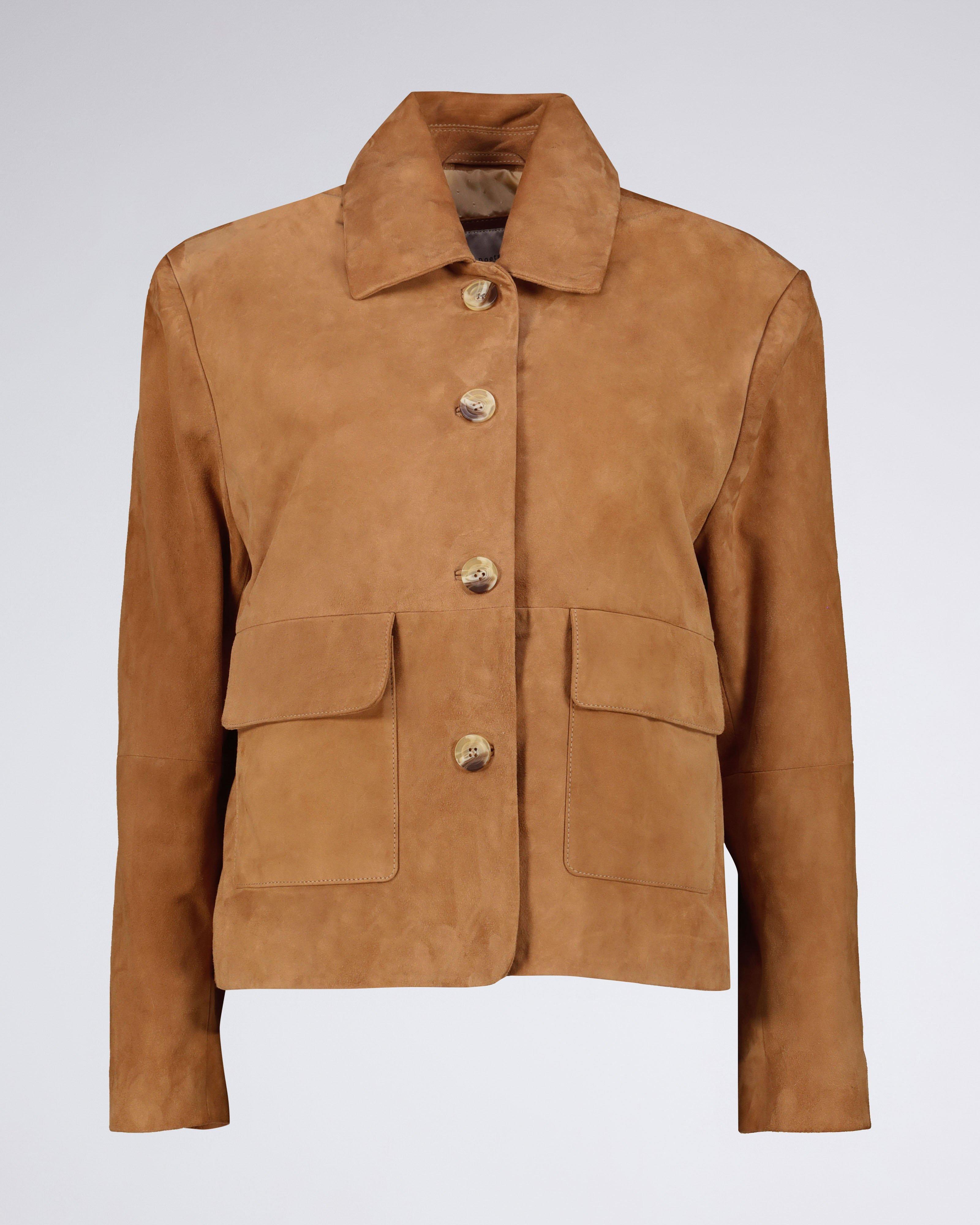 Mariko Suede Jacket - Poetry Clothing Store