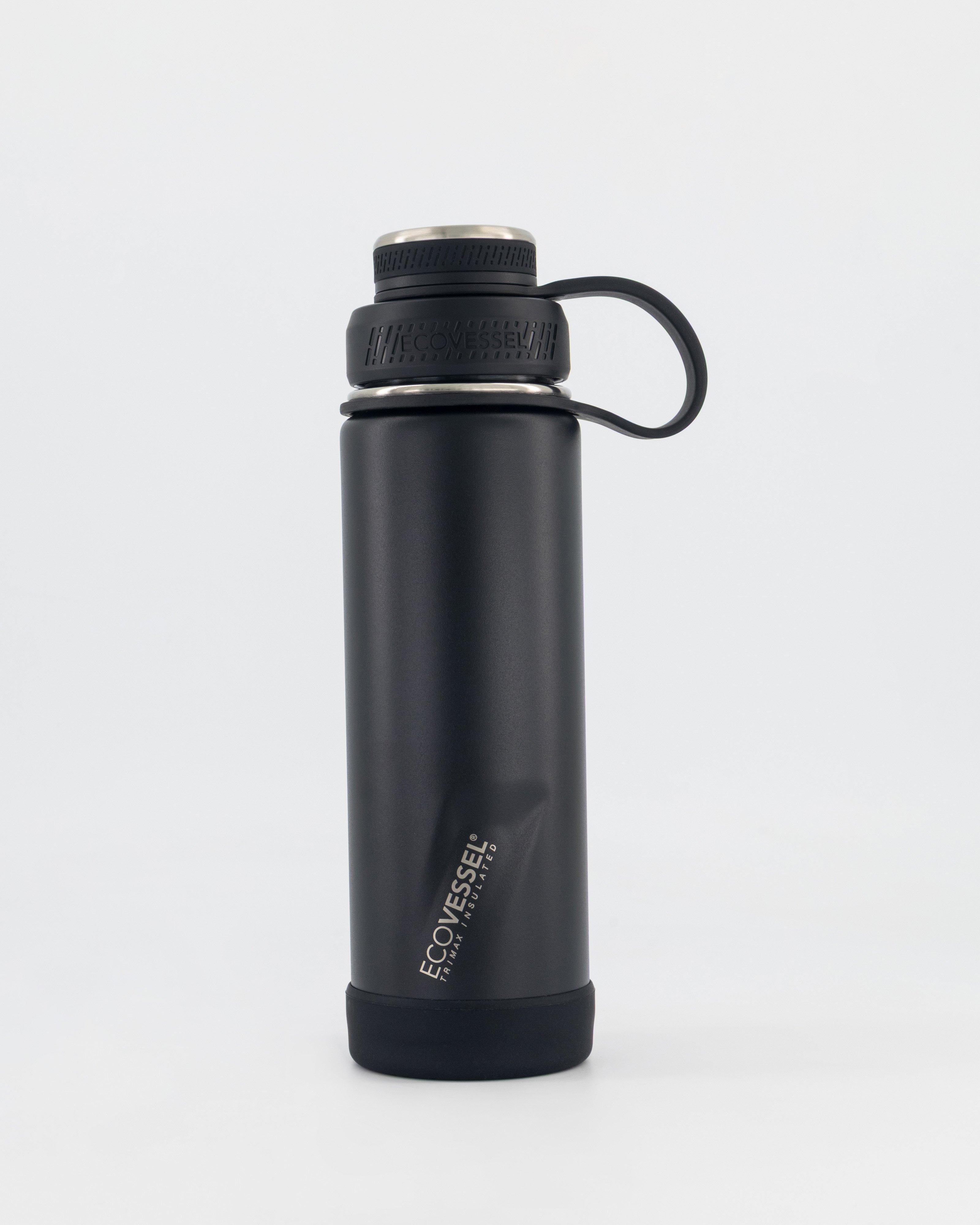 EcoVessel 591ml Boulder Bottle -  Black