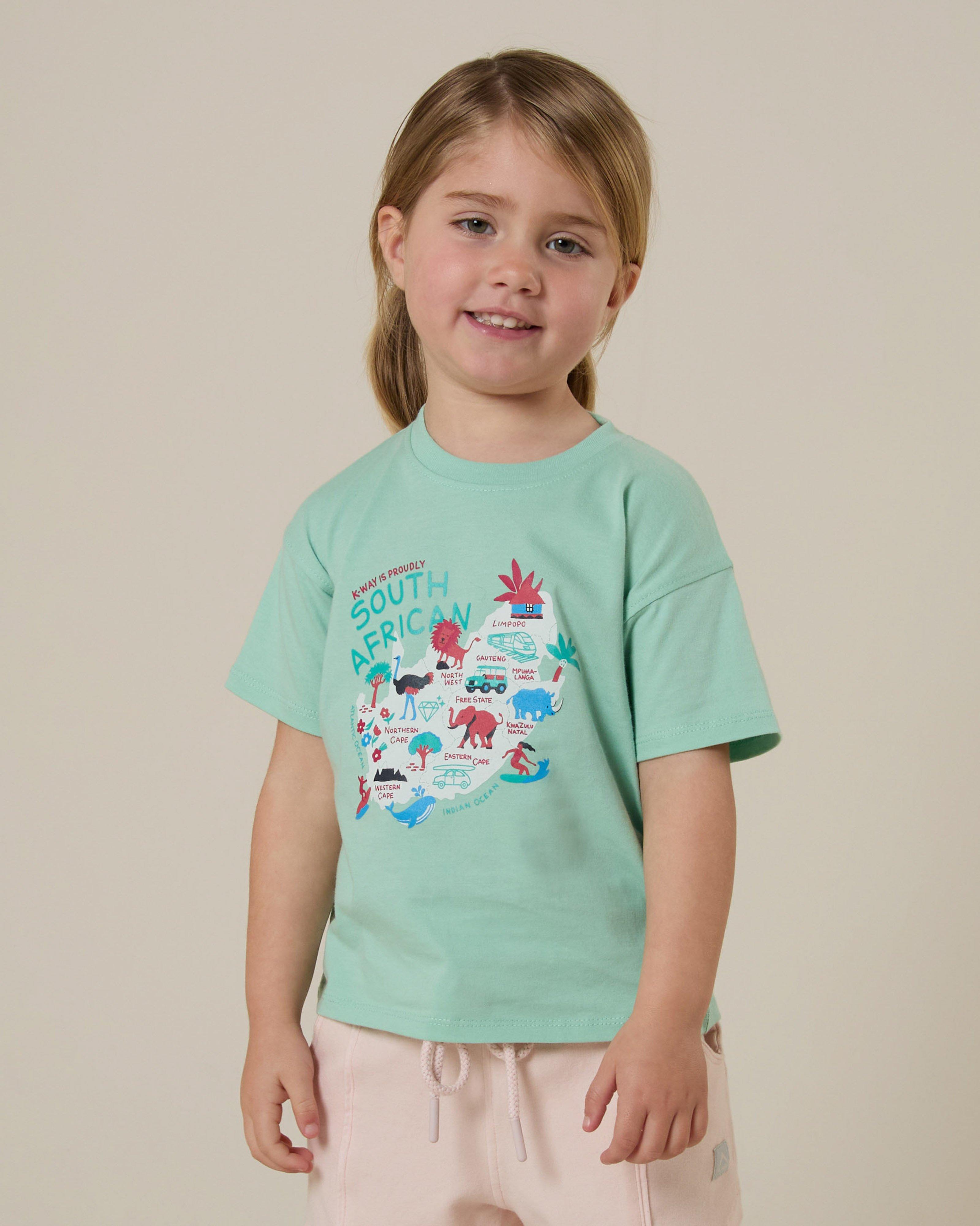 K-Way Kids Cotton Club T-Shirt -  Mint