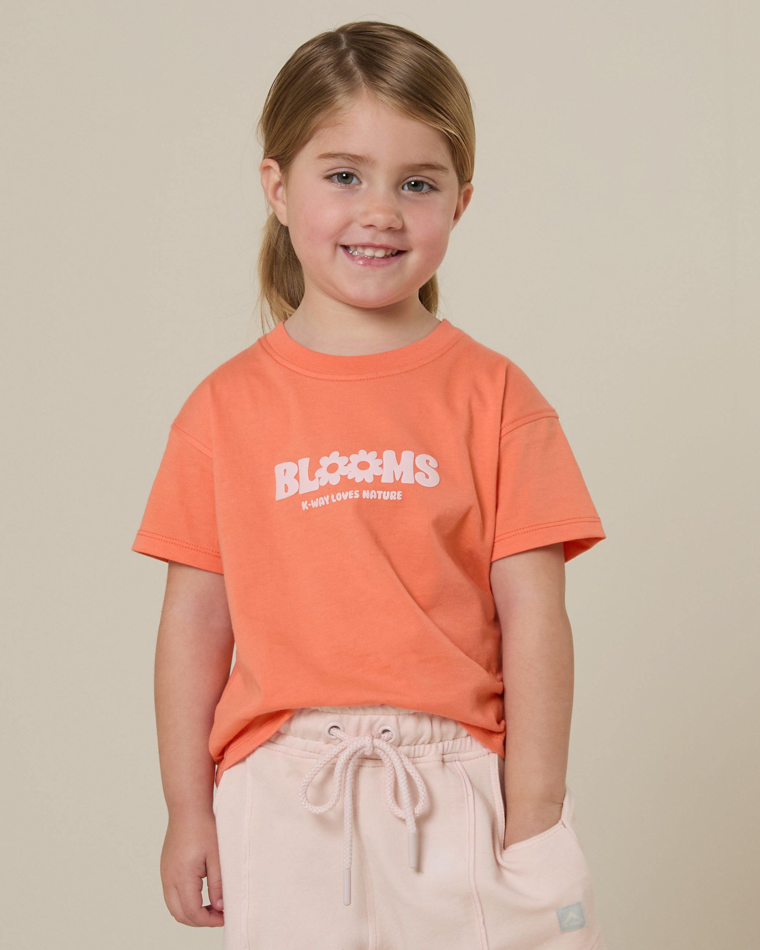 K-Way Kids Cotton Club T-Shirt -  Apricot