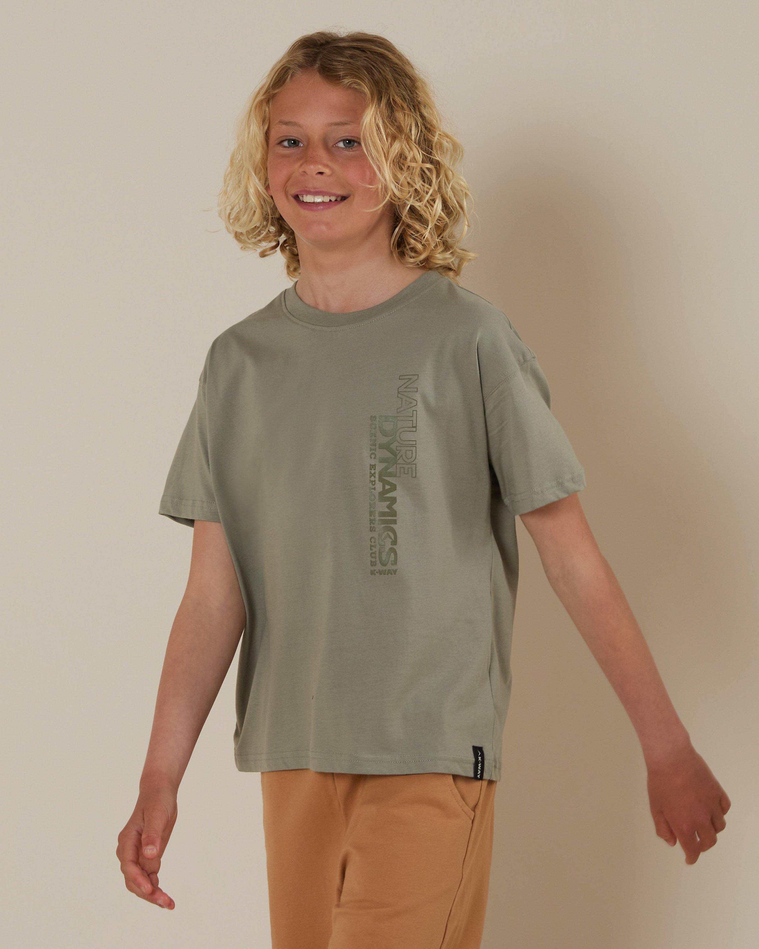 K-Way Youth Graphic T-Shirt -  Sage
