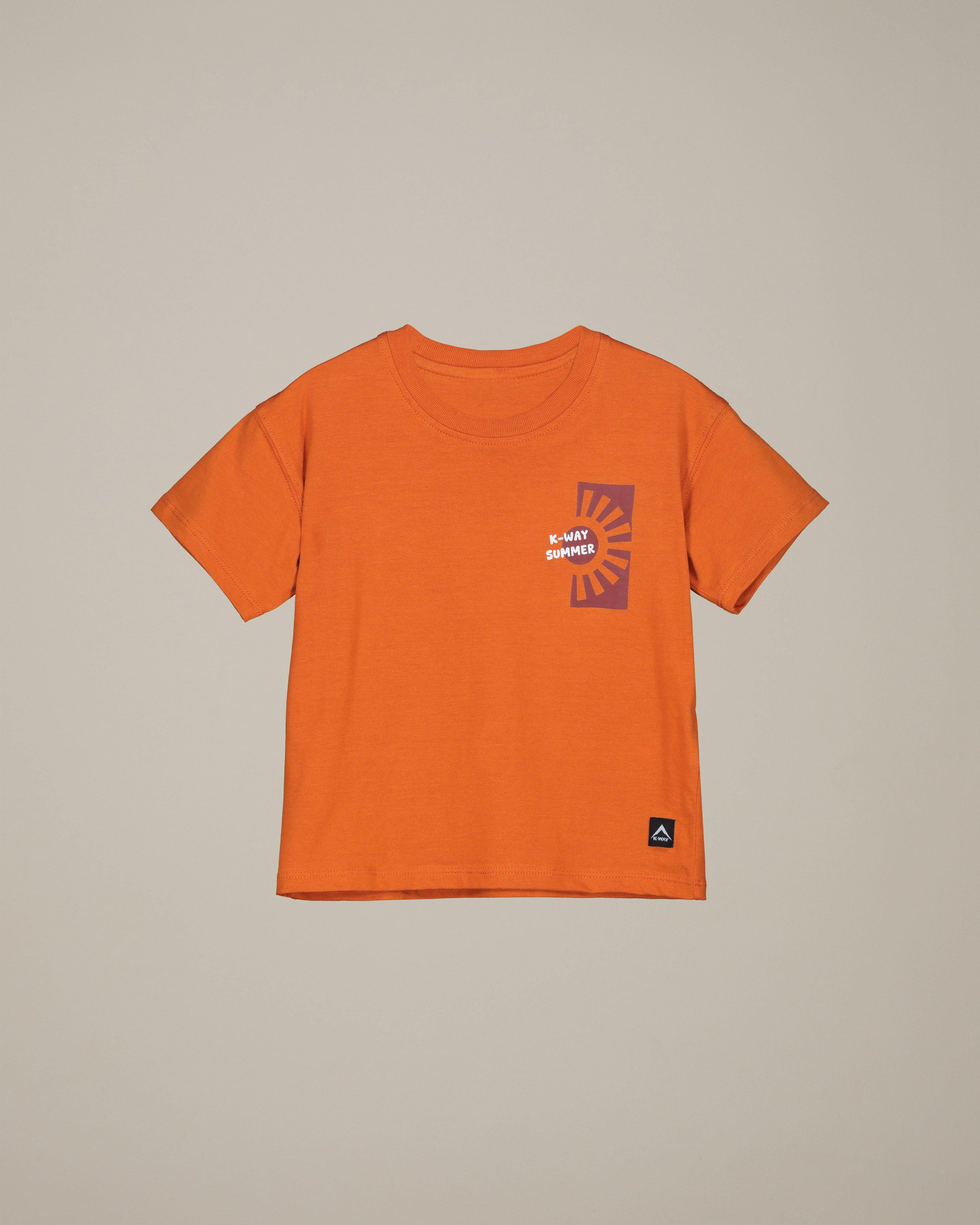 K-Way Kids Cotton Club T-Shirt -  Orange