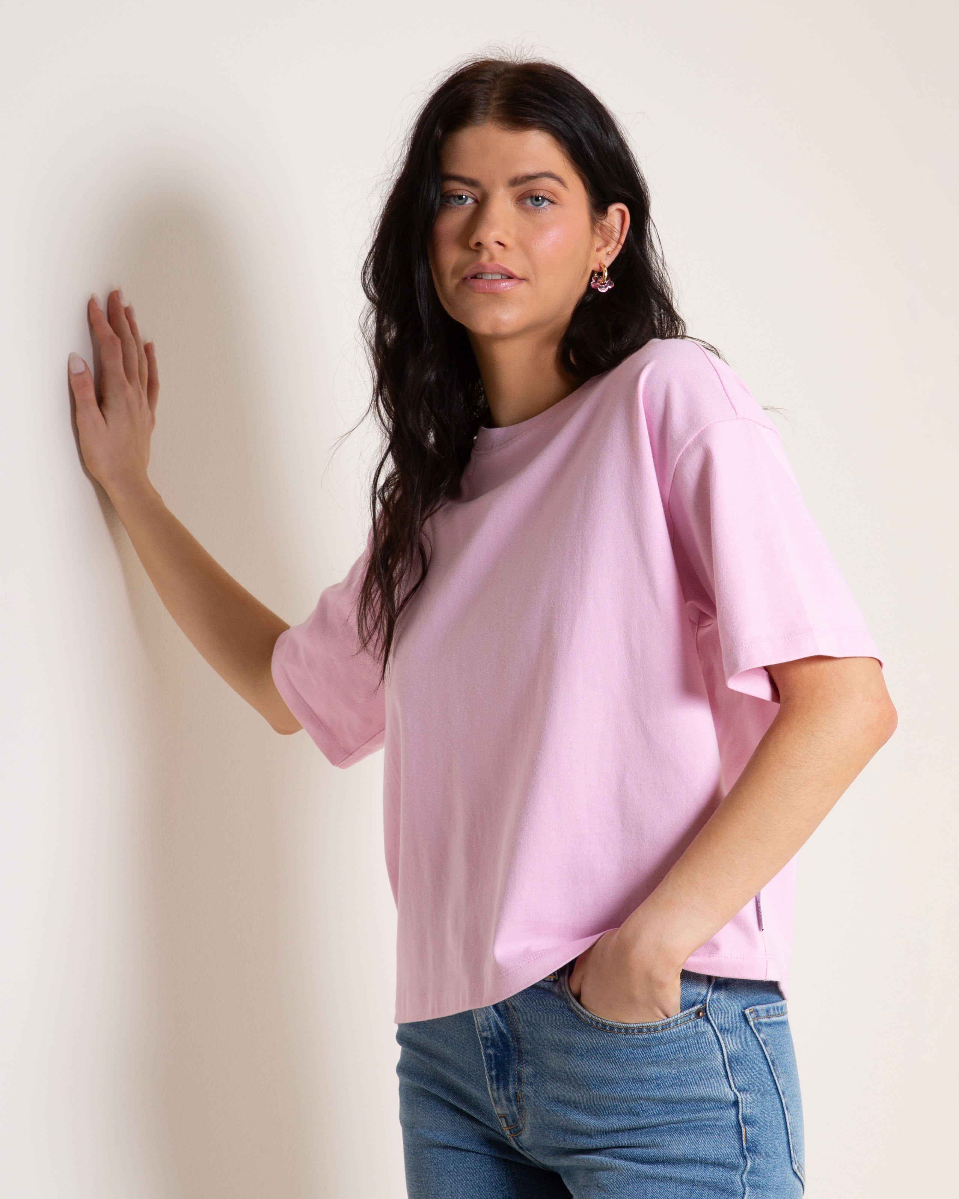 Old Khaki Women’s Jamie Basic T-Shirt -  Pink