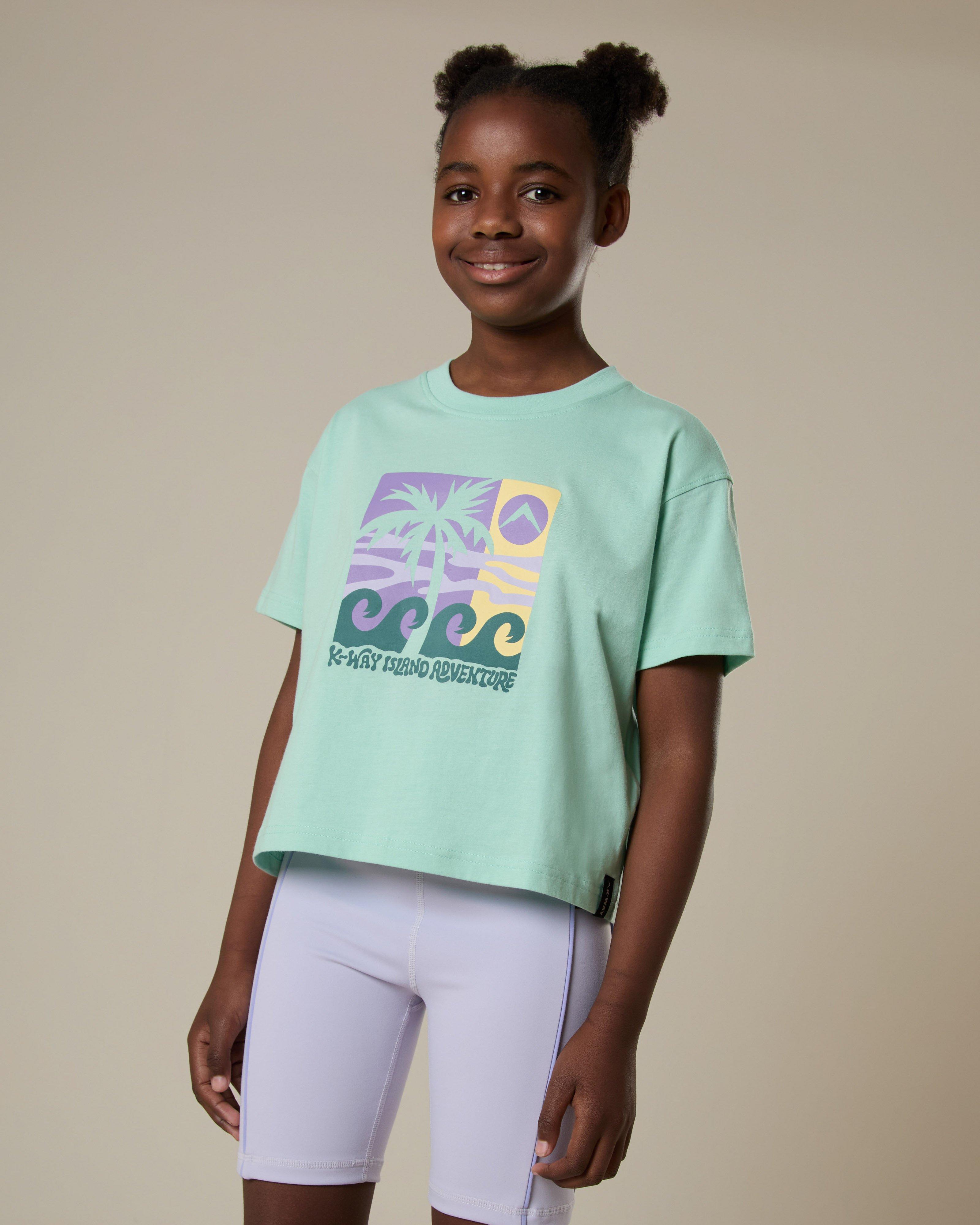 K-Way Youth Graphic T-Shirt -  Mint