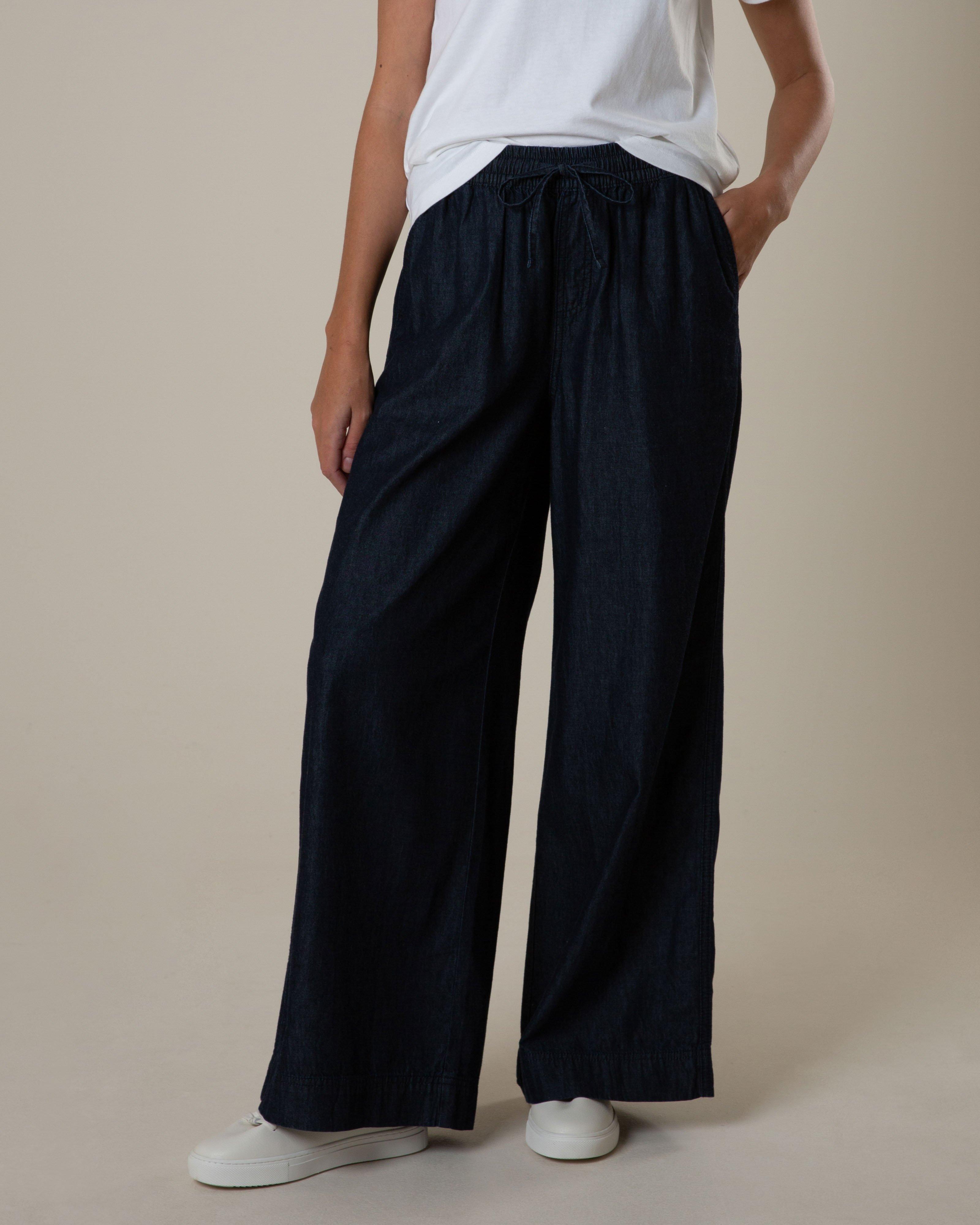 Rare Earth Garlen Pull-On Pants -  Indigo