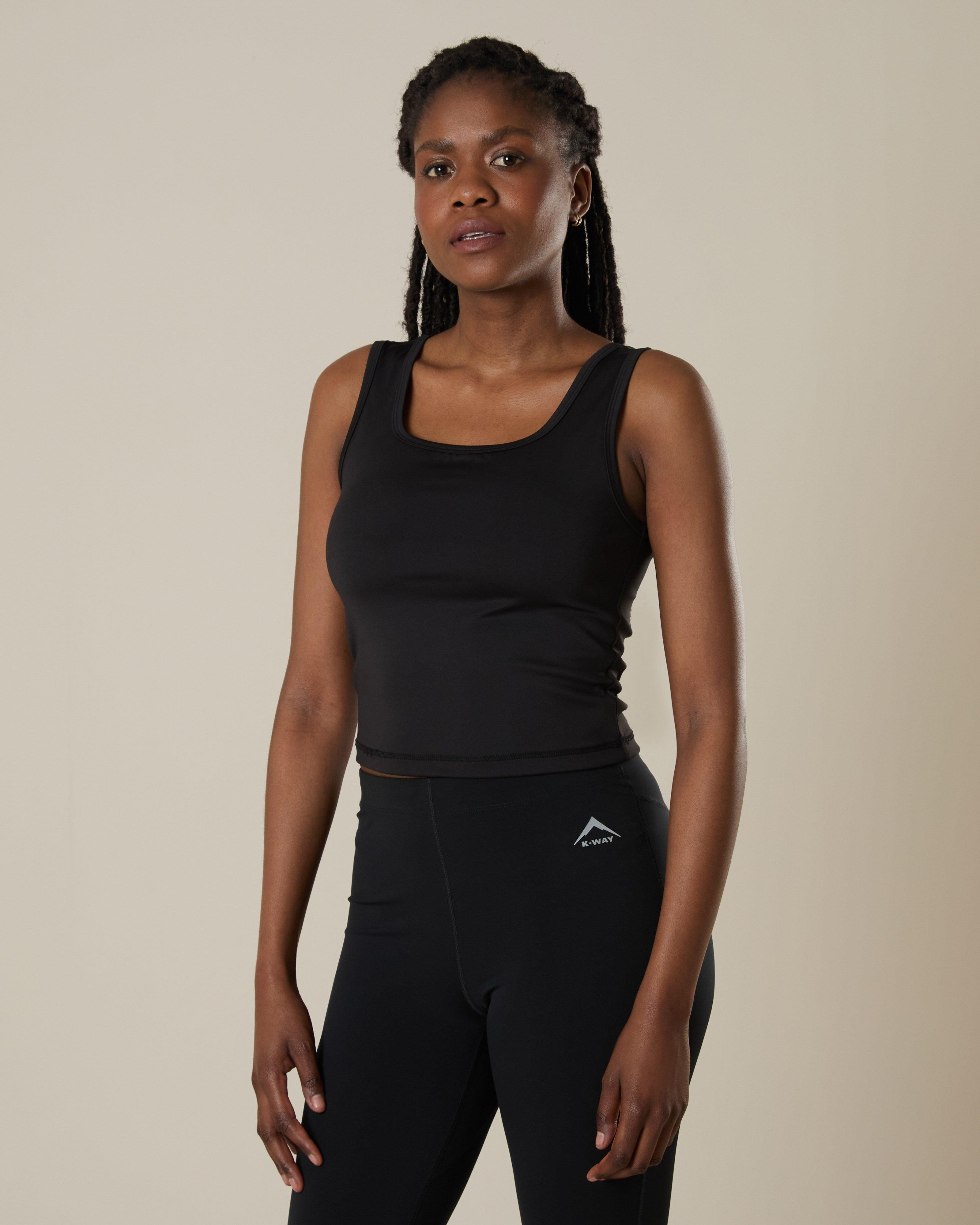 K-Way Women's Dash Tank Top -  Black