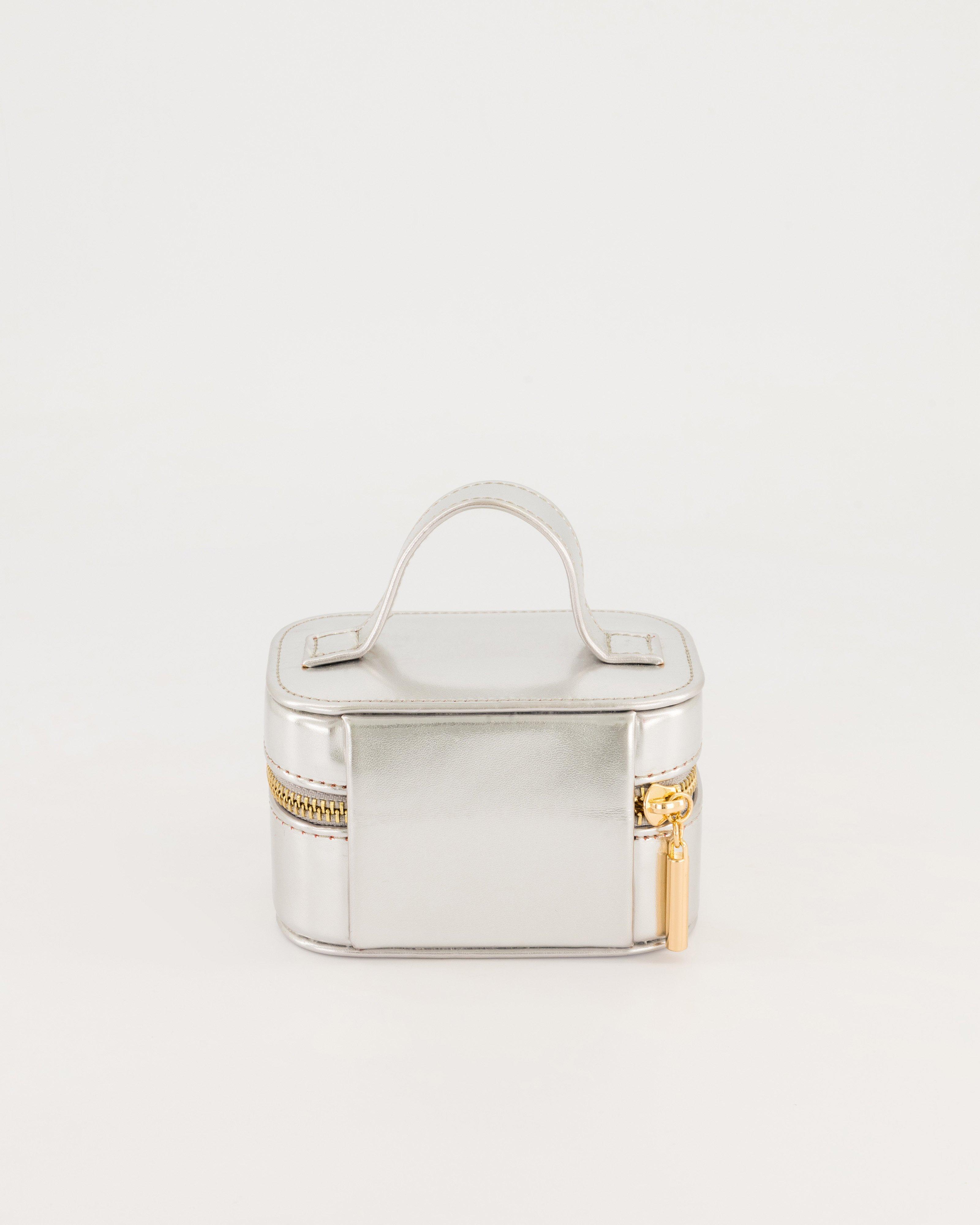 Tia Little Jewellery Case -  Silver