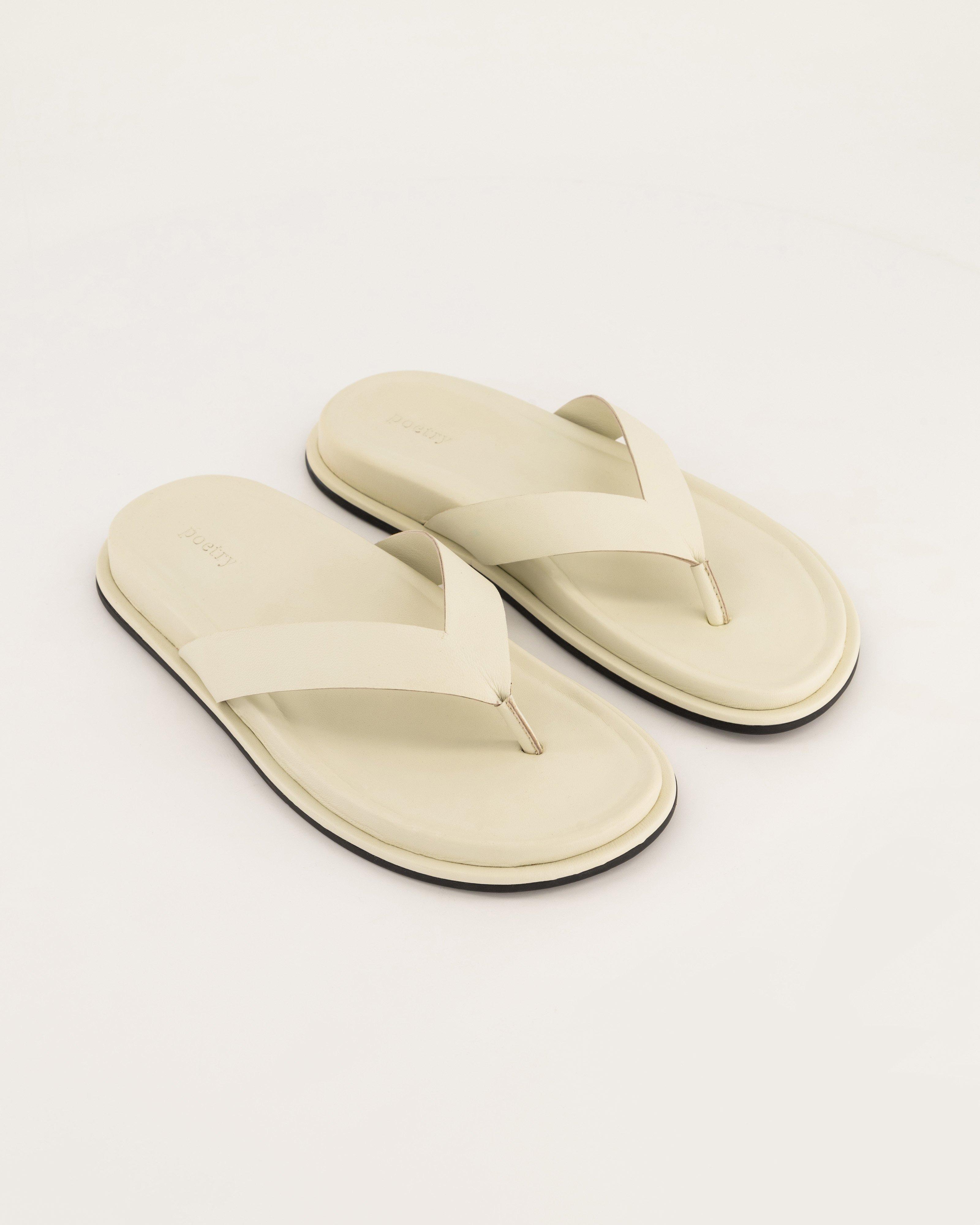 Lorna Thong Sandal -  Milk
