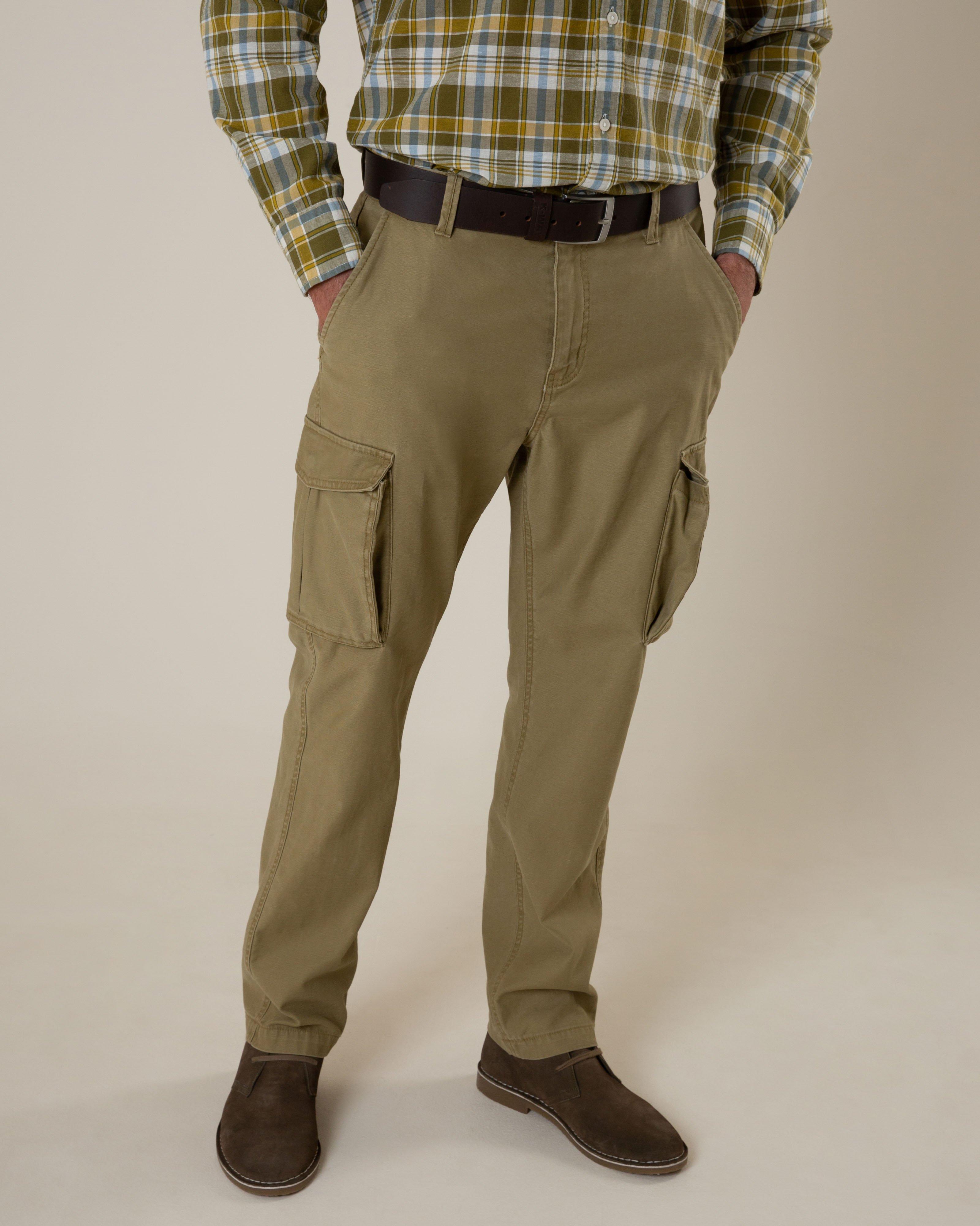 K-Way Elements Men's Craig Straight Leg Cargo Pants -  Tan
