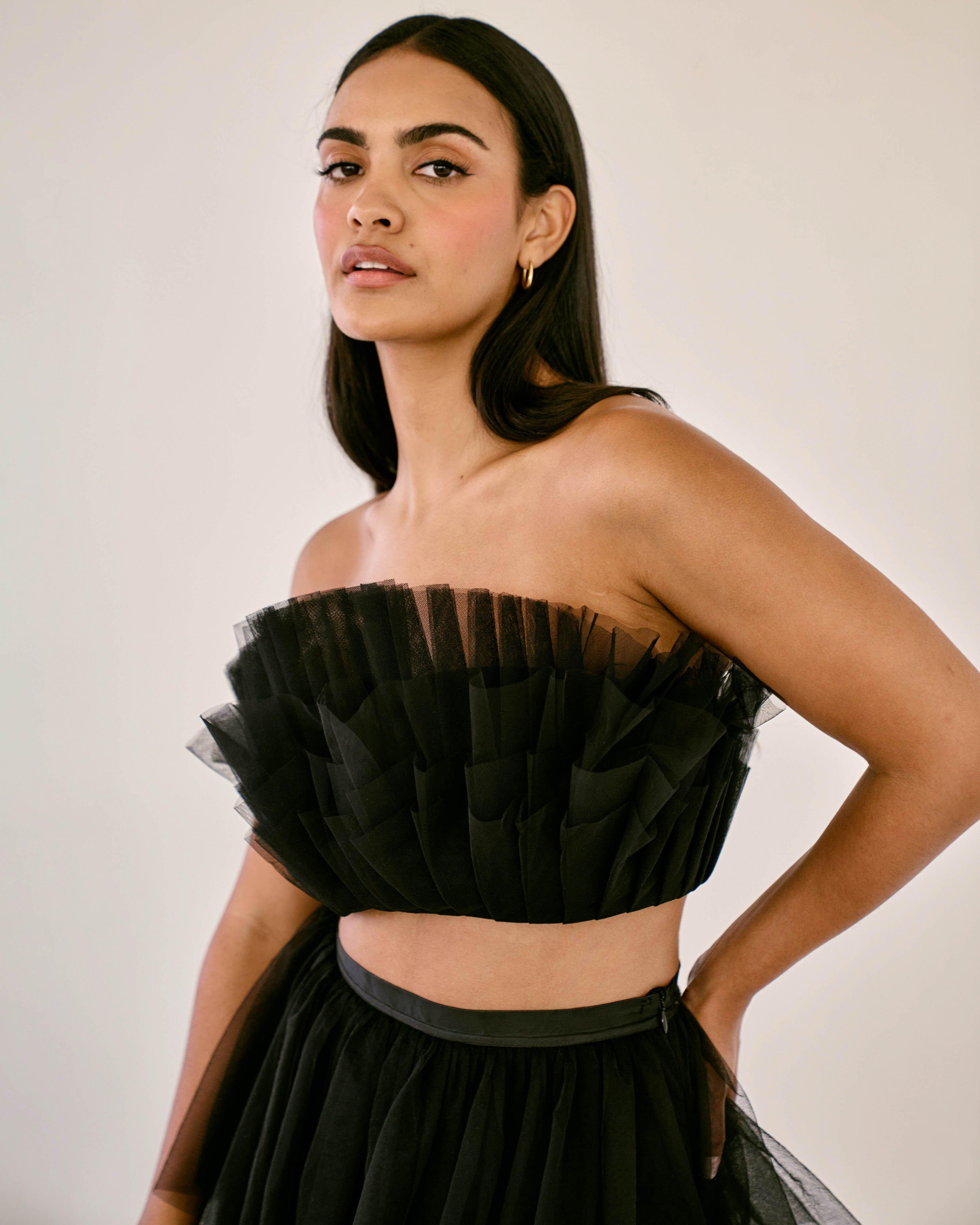SR | Poetry Odessa Top -  Black