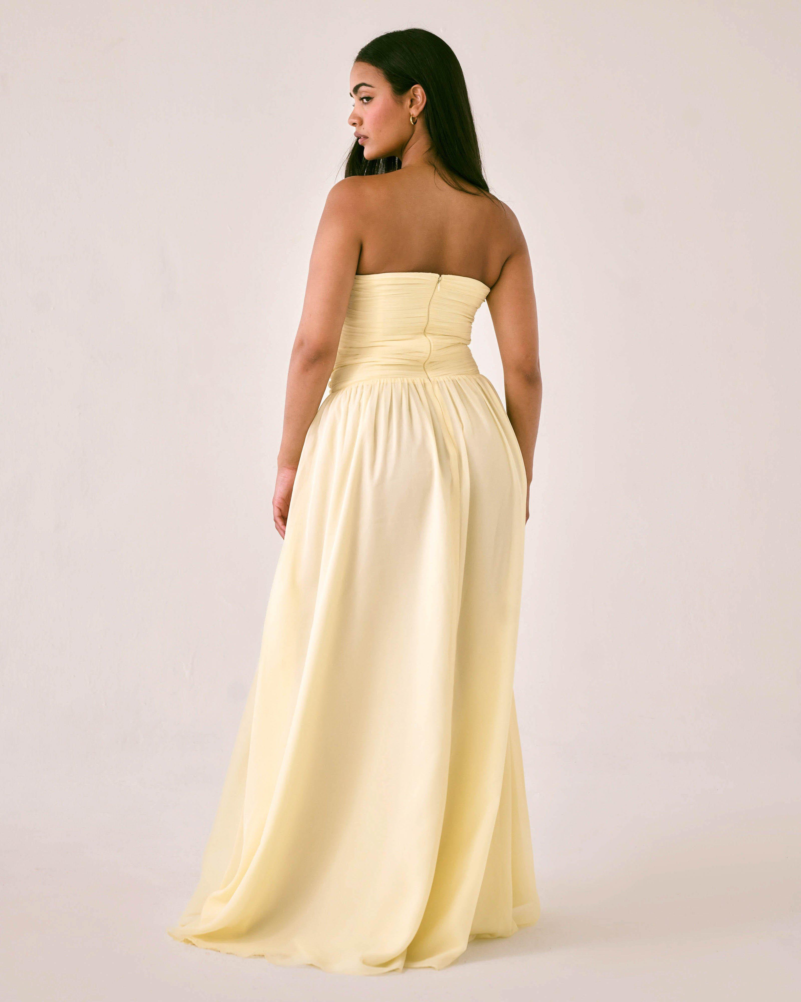SR | Poetry Isolde Dress -  Yellow