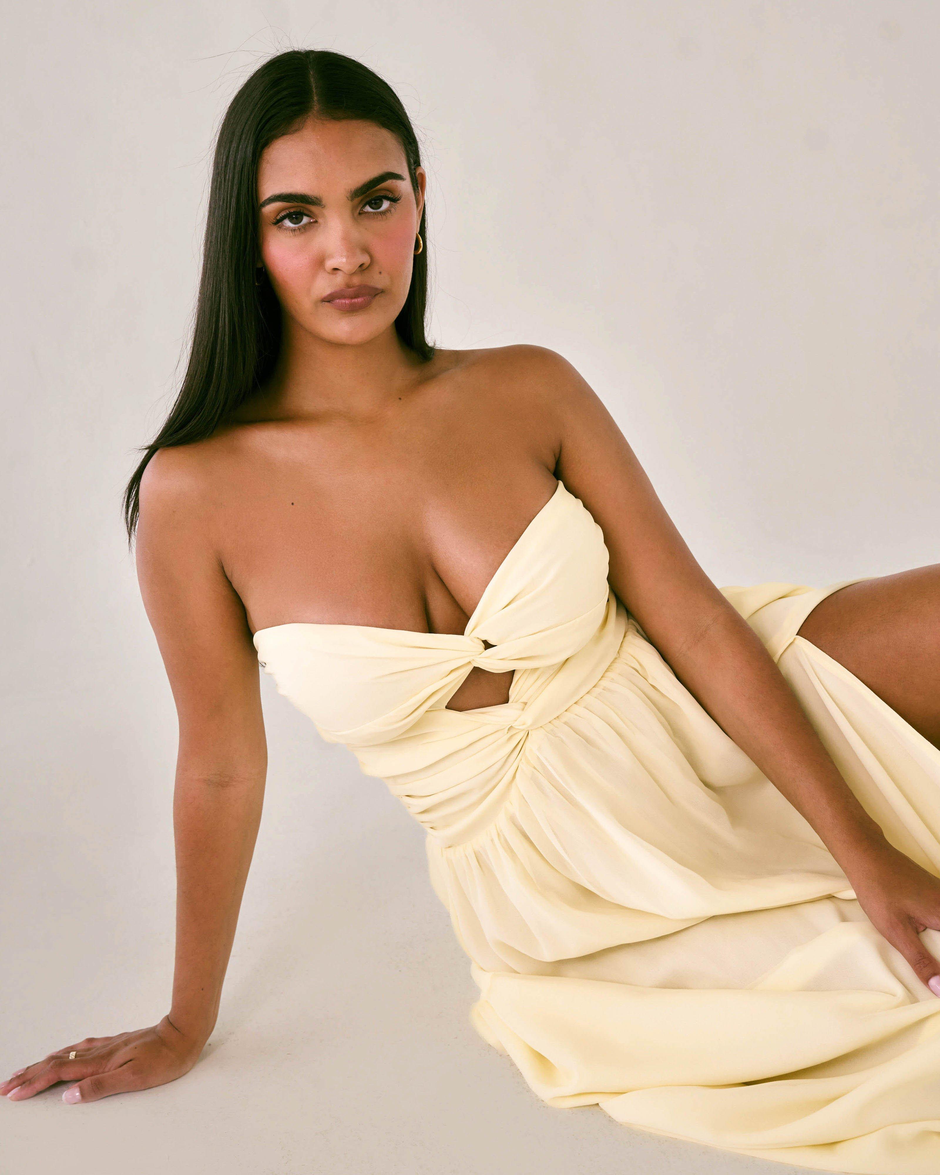 SR | Poetry Isolde Dress -  Yellow