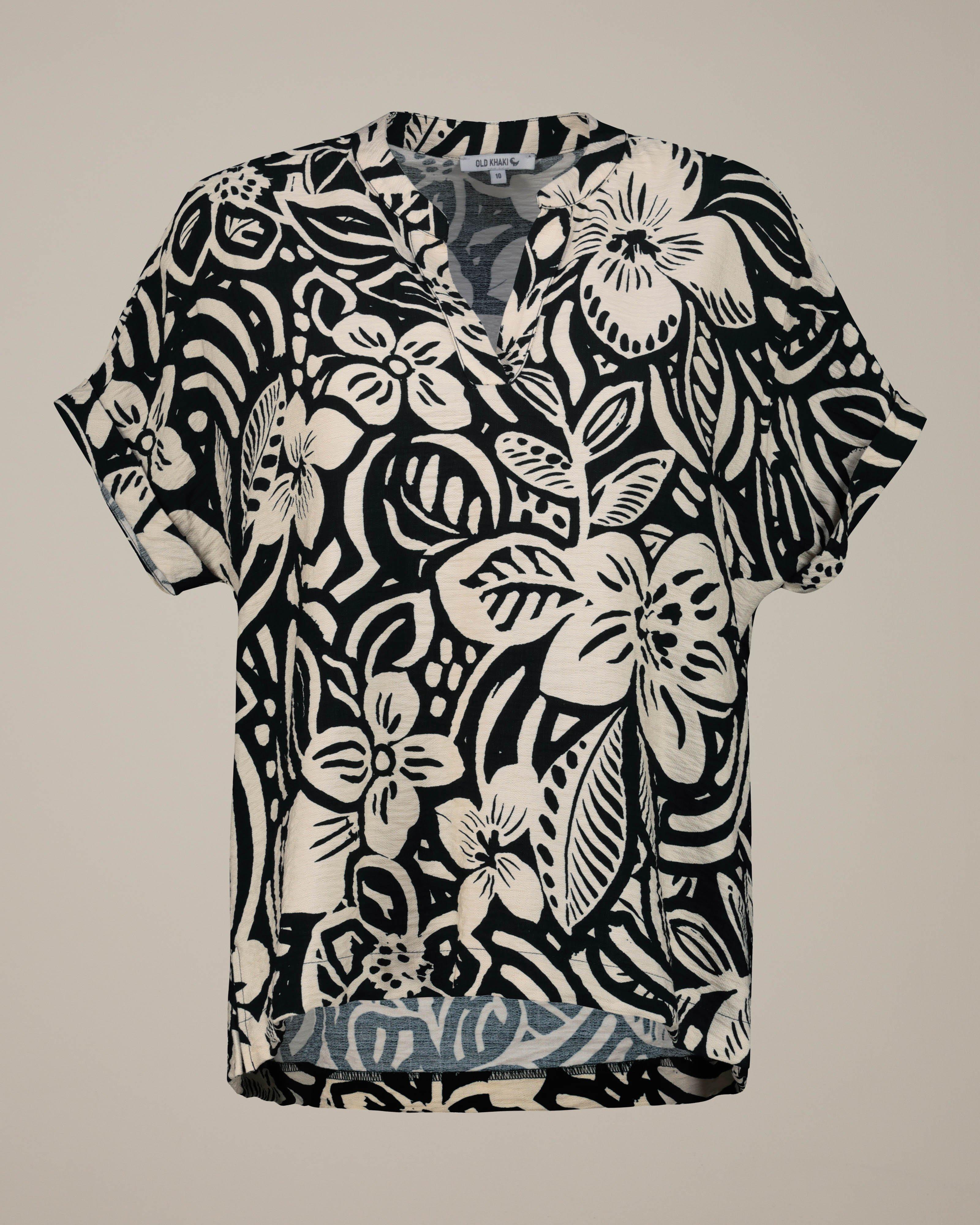 Old Khaki Women's Vita Popover Blouse | Cape Union Mart
