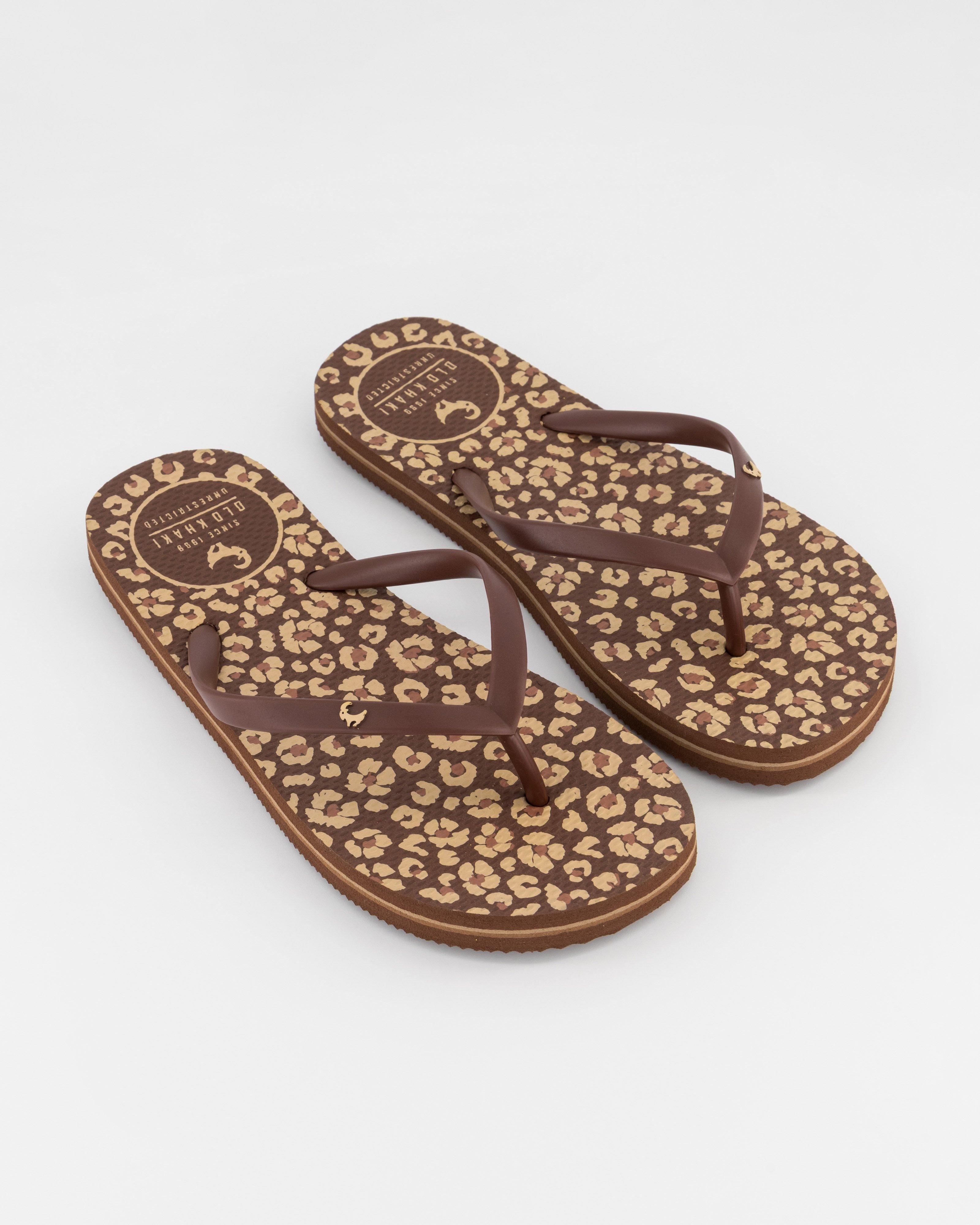 Old Khaki Women's Tide Flip Flops -  Brown