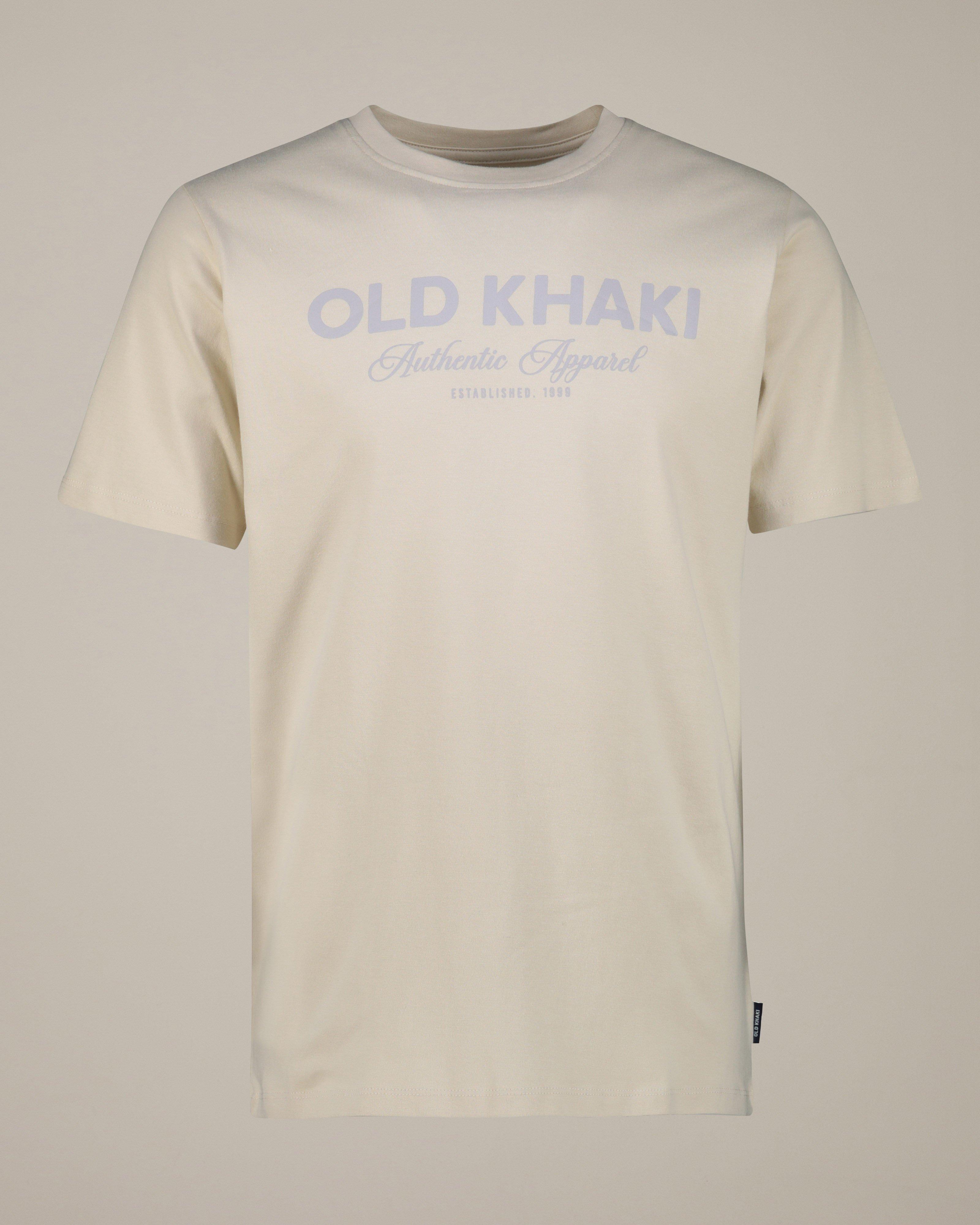 Old Khaki Men's Byron Hero T-Shirt -  Stone