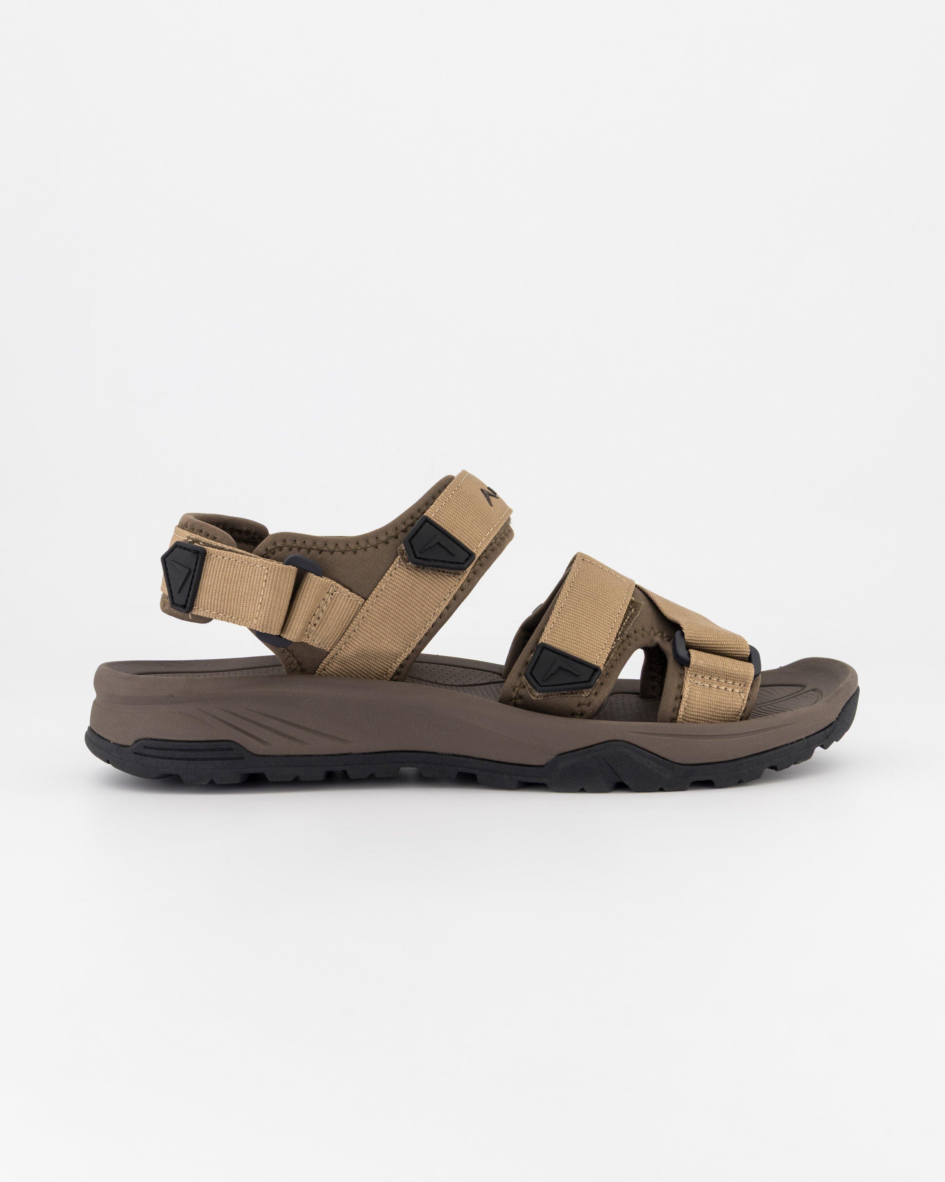 K-Way Men's Re-Fresh 3 Sandal -  Stone