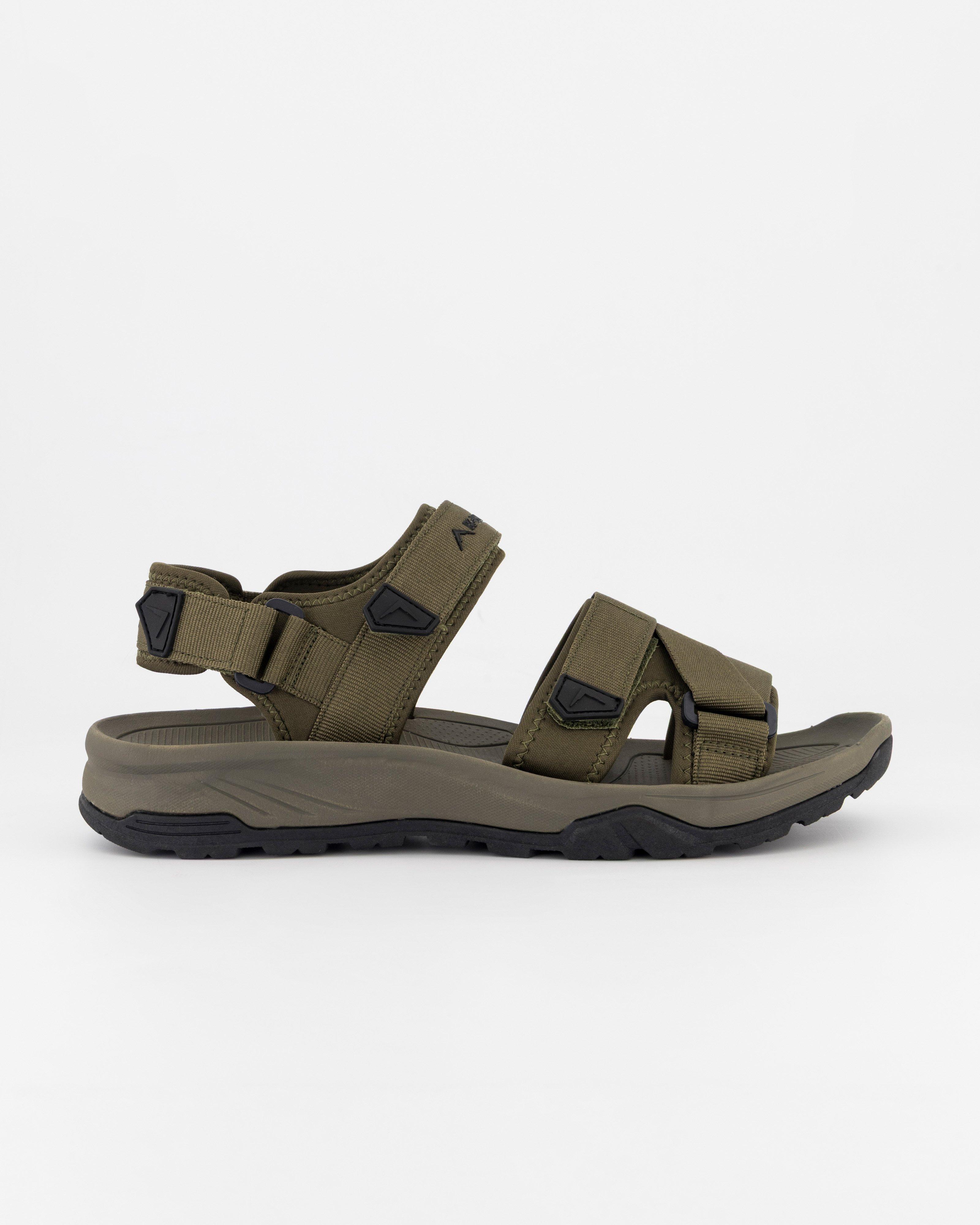 K-Way Men's Re-Fresh 3 Sandal -  Olive