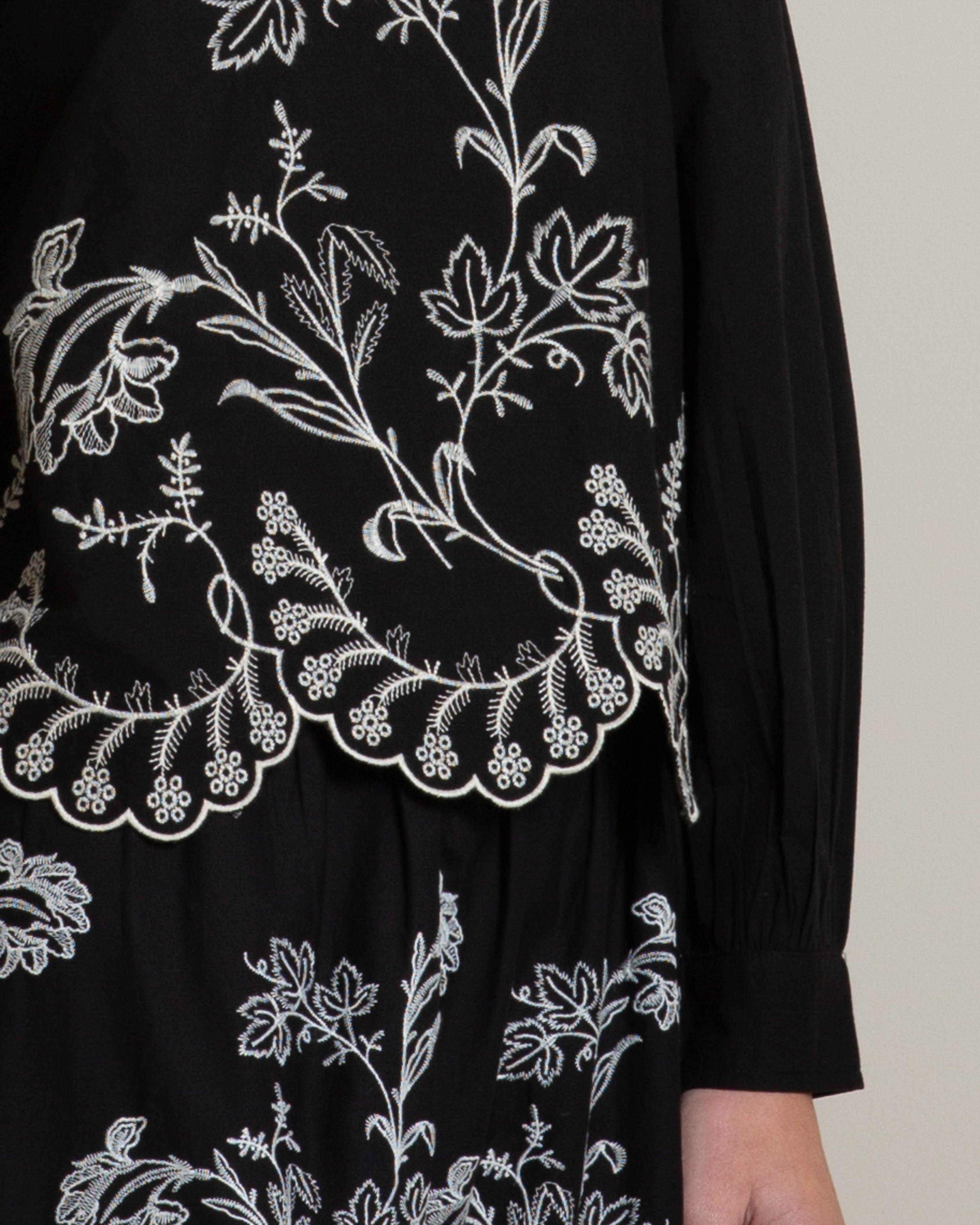 Kairo Embroidered Popover - Poetry Clothing Store