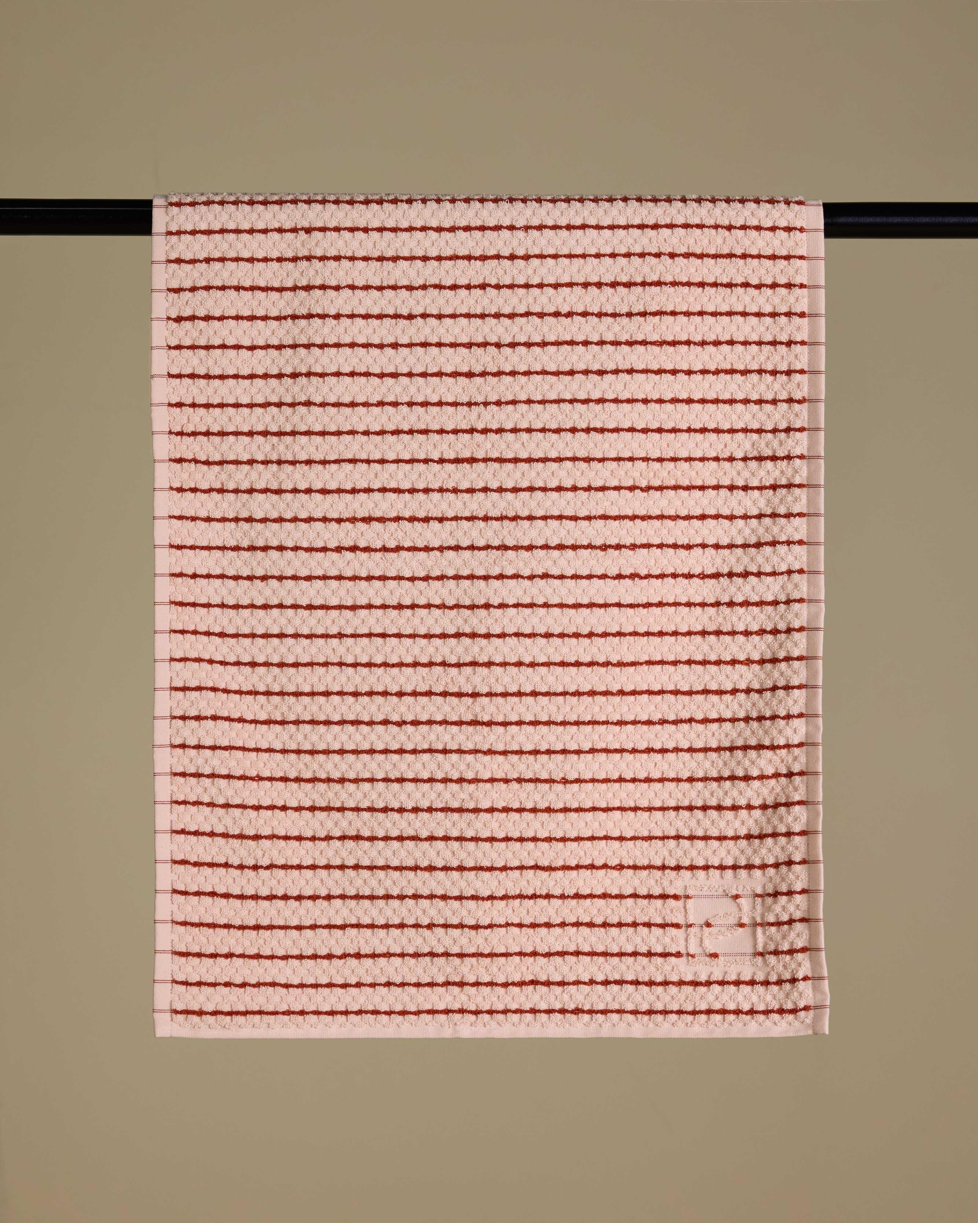 Sasha Hand Towel -  Rust