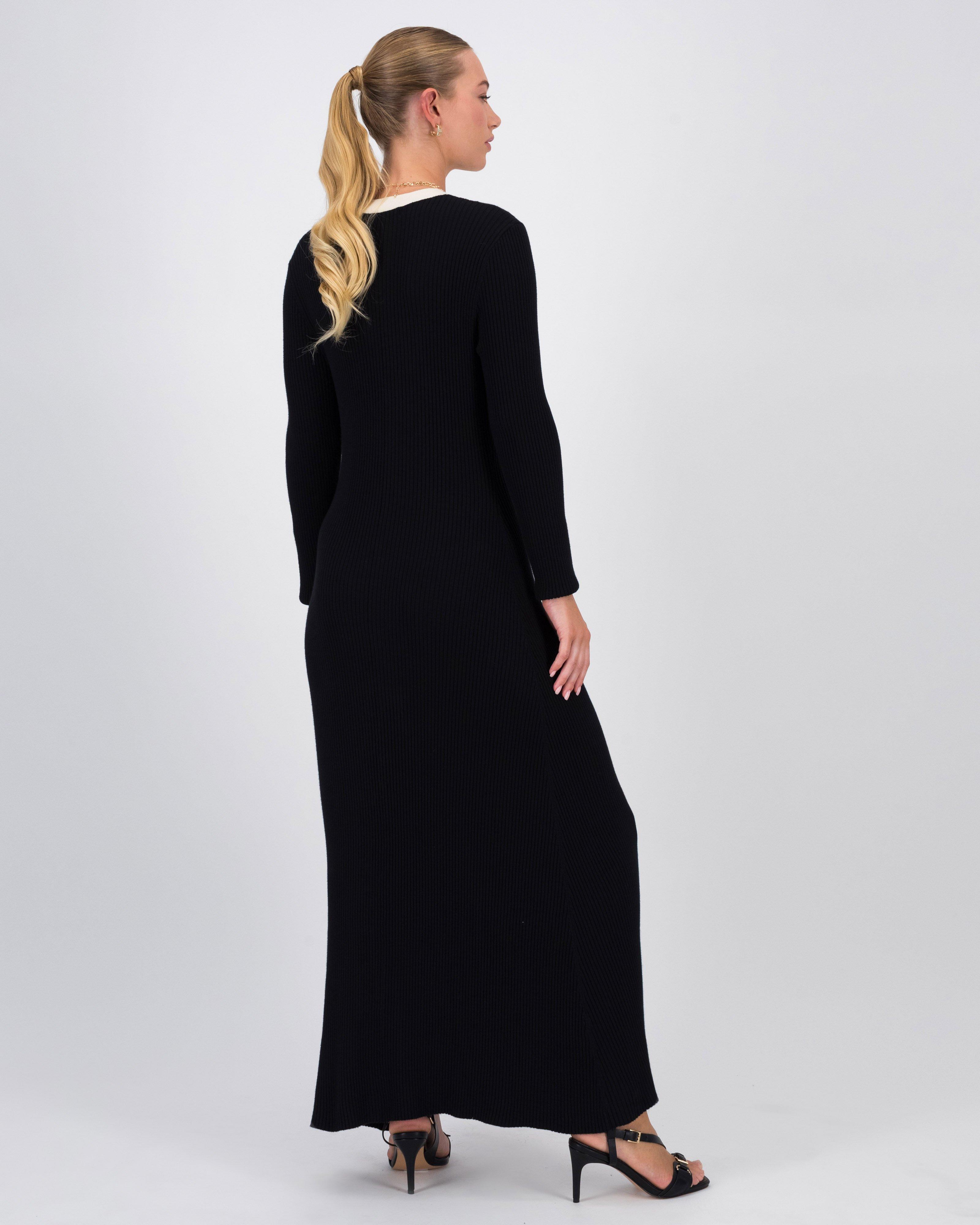 Penelope Two-Tone Knit Dress - Poetry Clothing Store