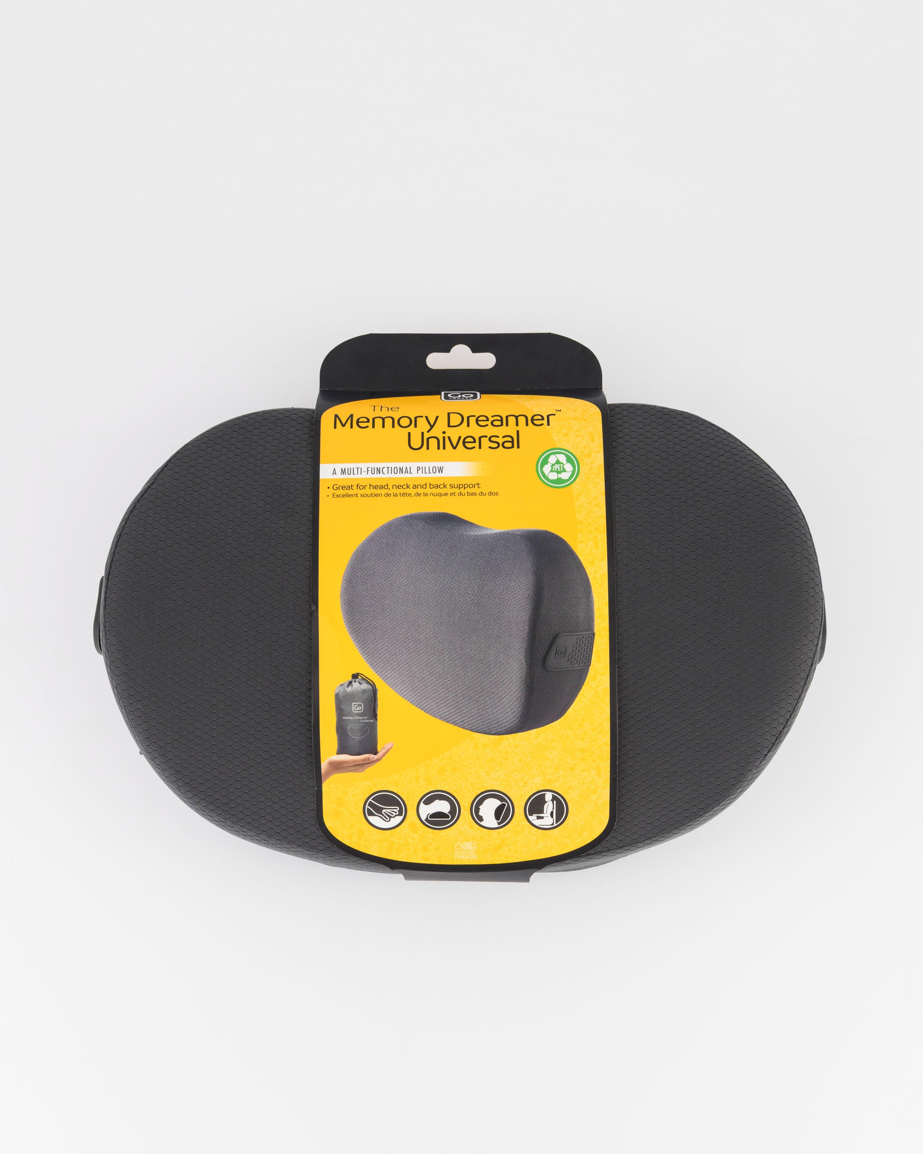 Go Memory Dreamer Universal Travel Pillow -  Grey