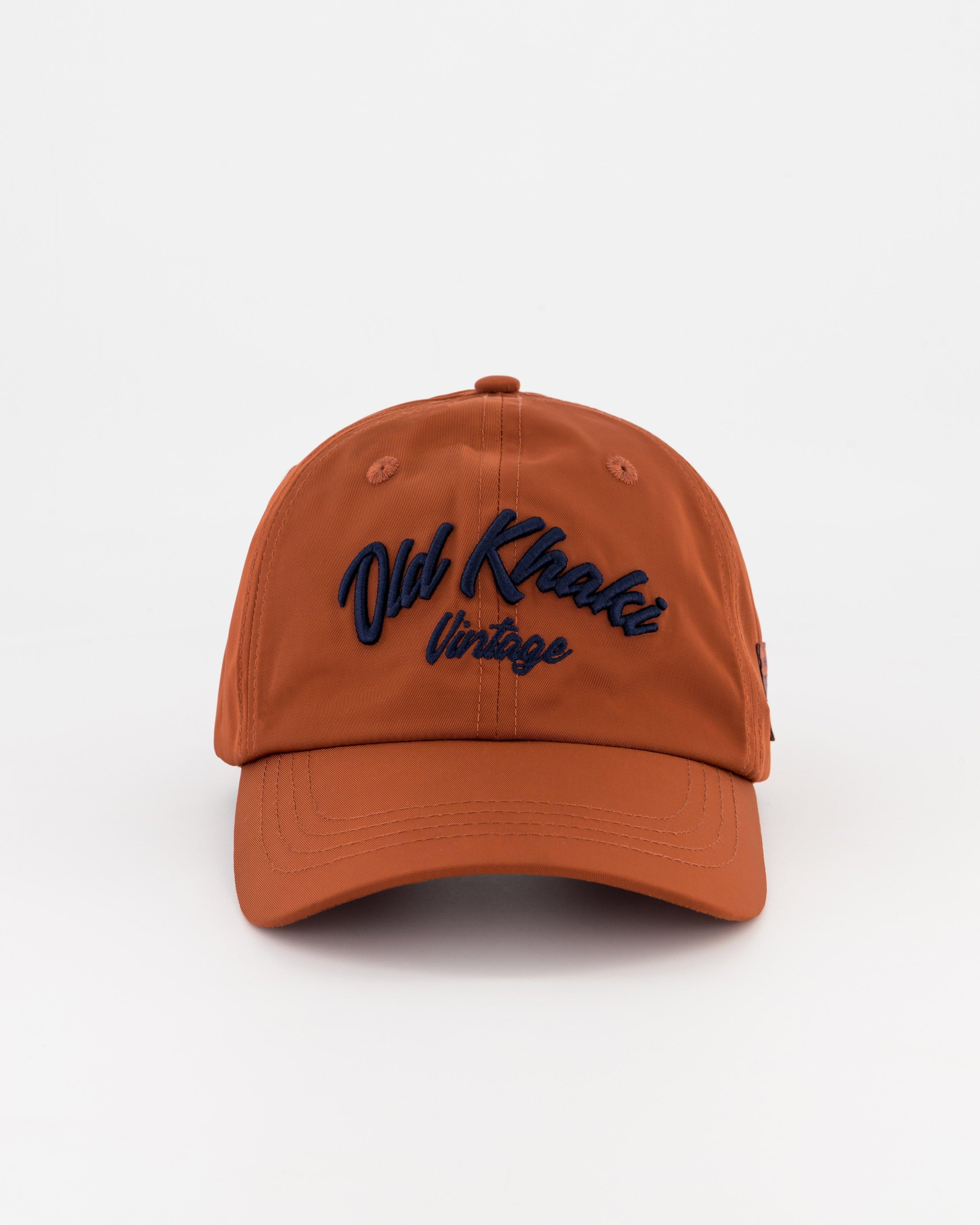 Old Khaki Orson Nylon Embroidery Peak -  Orange