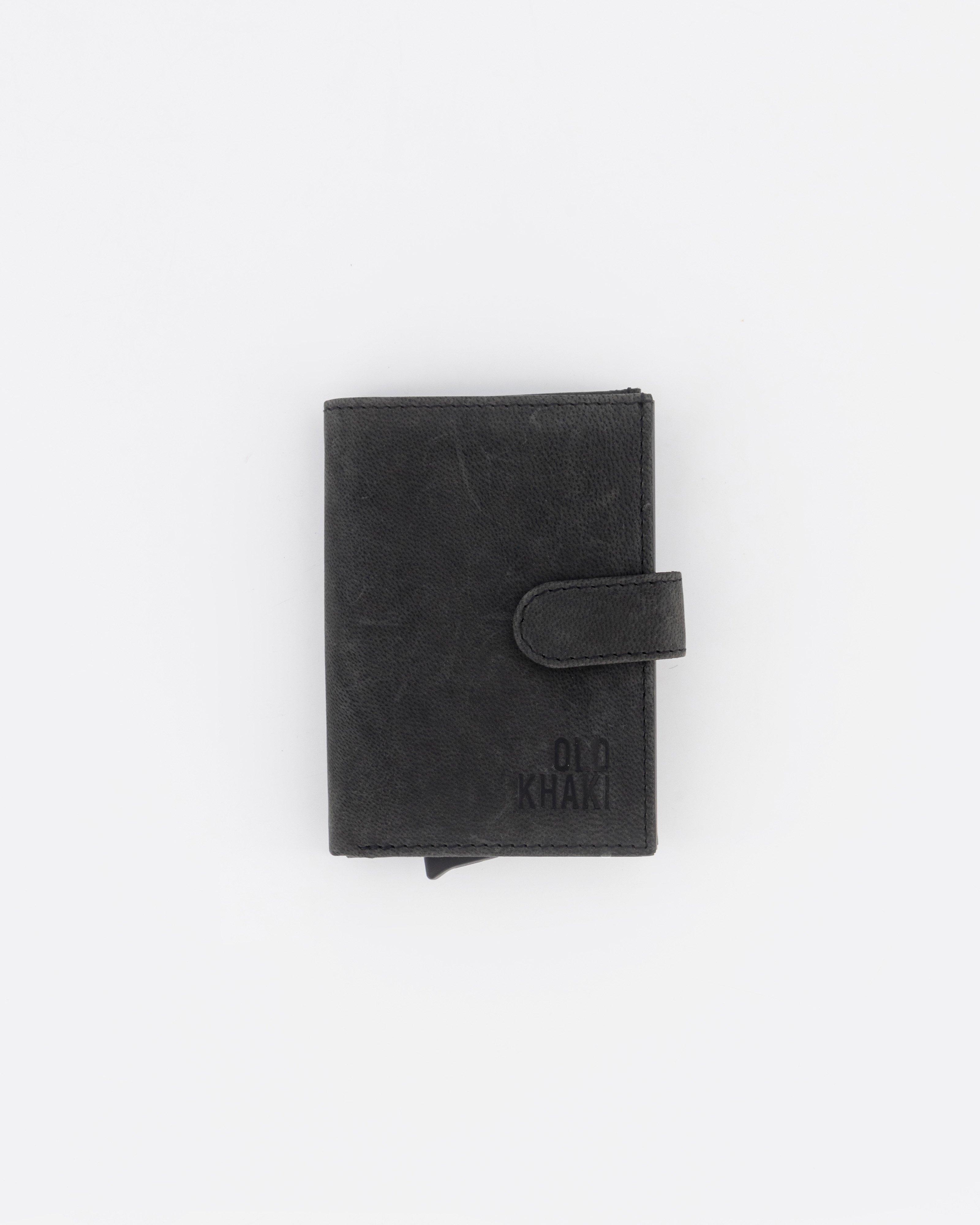 Old Khaki Men's Ace Mechanism Wallet -  Black