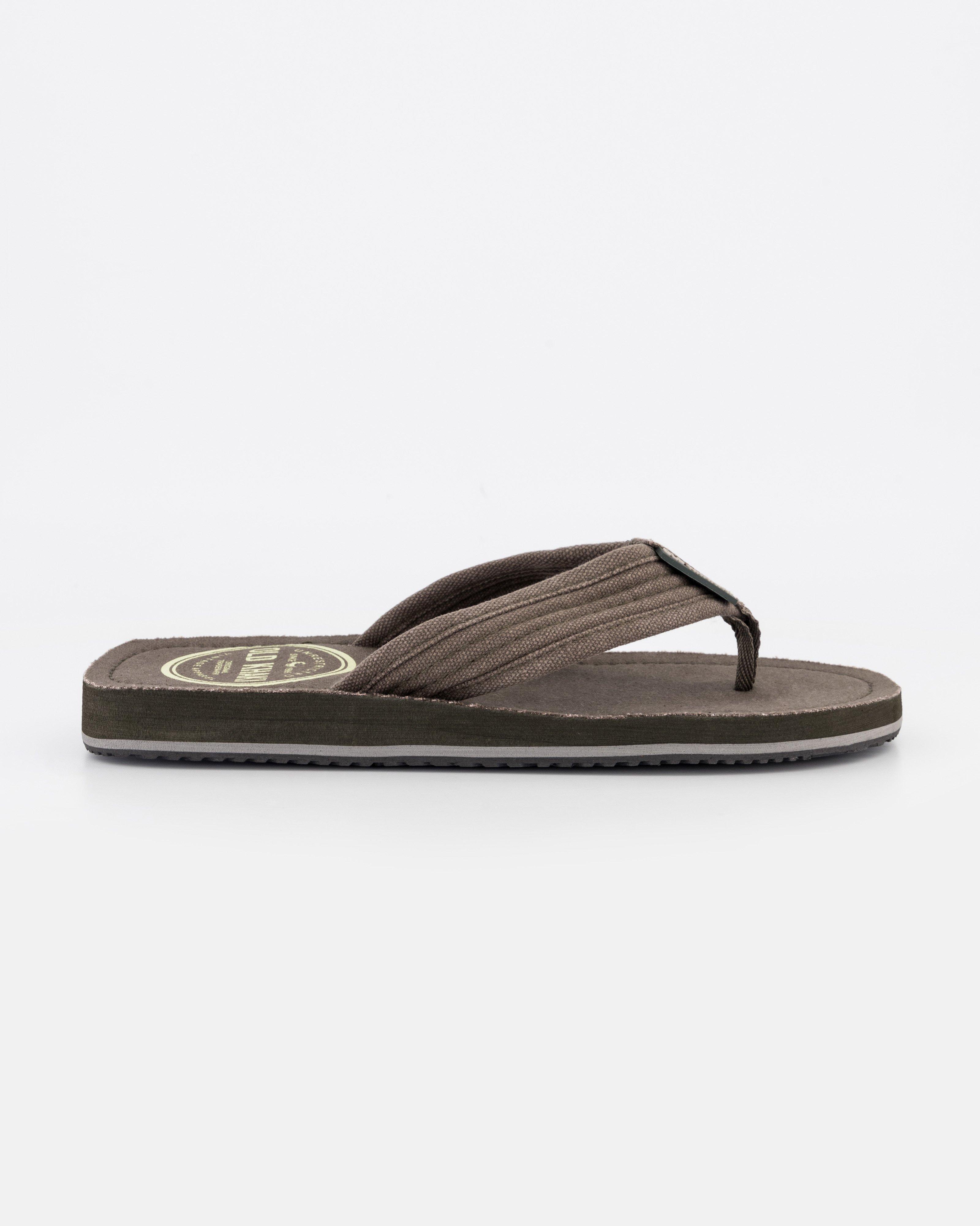 Old Khaki Men’s Beachcomber Flip-Flops -  Grey