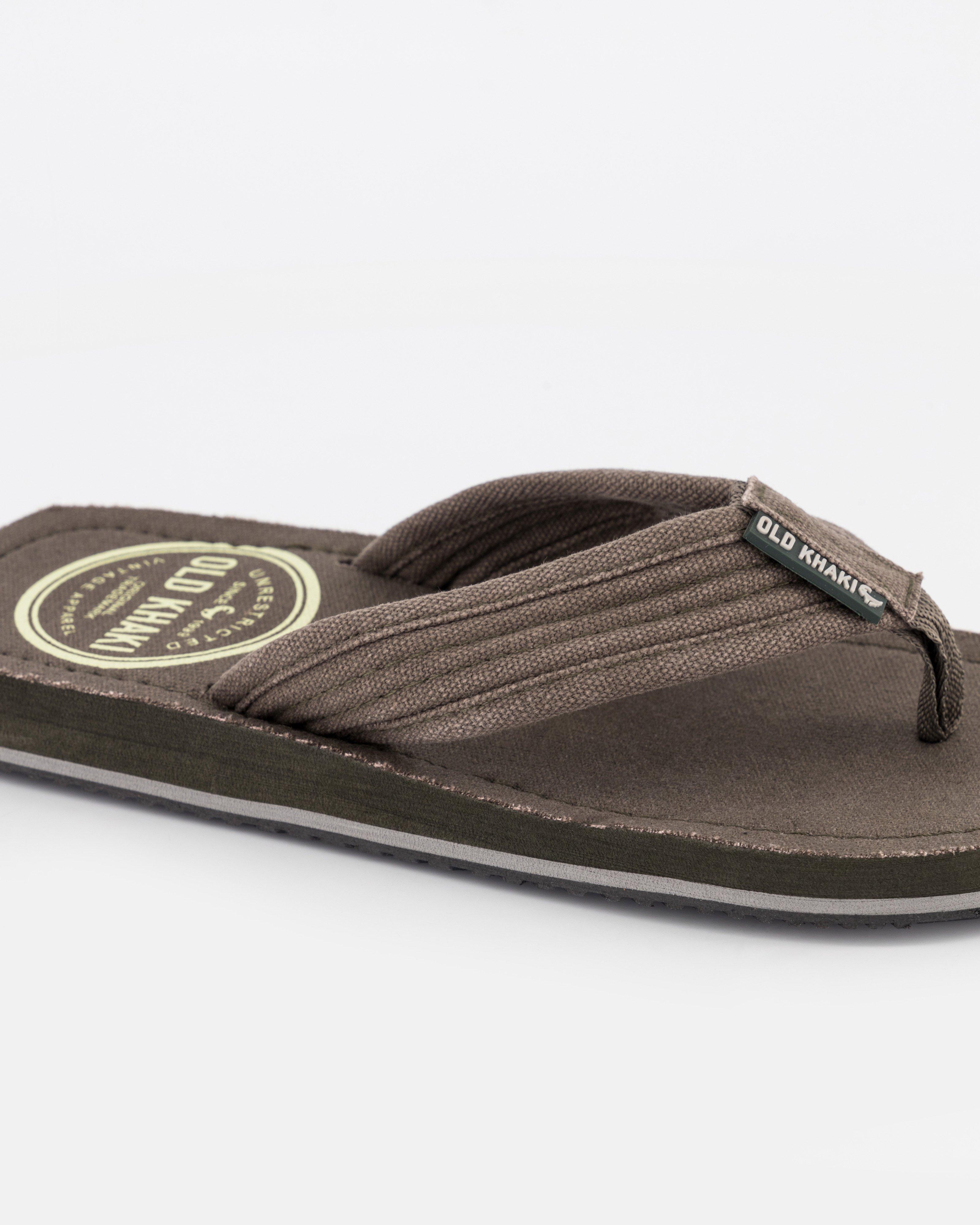 Old Khaki Men’s Beachcomber Flip-Flops -  Grey