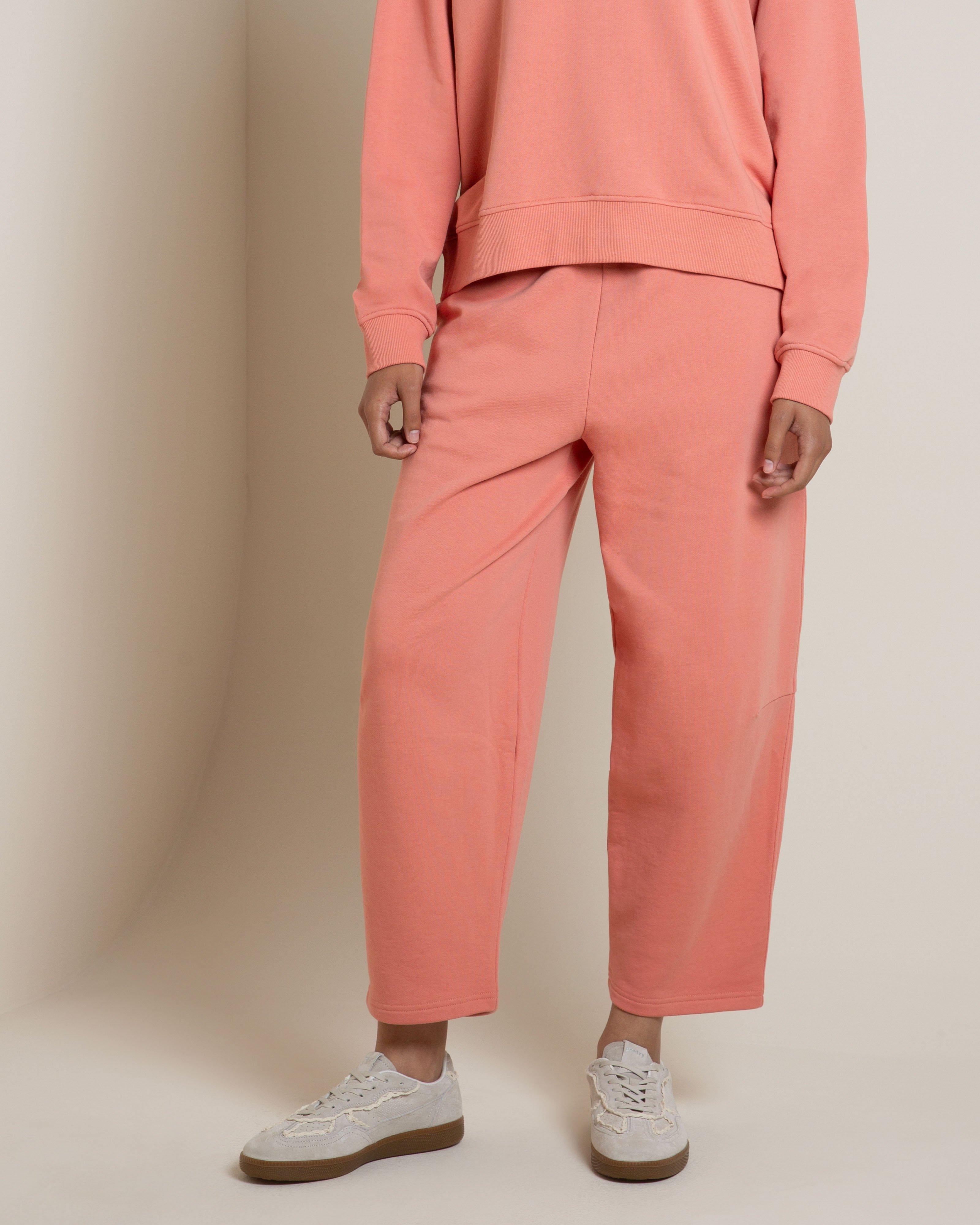 Amelie Barrel Leg Jogger -  Coral